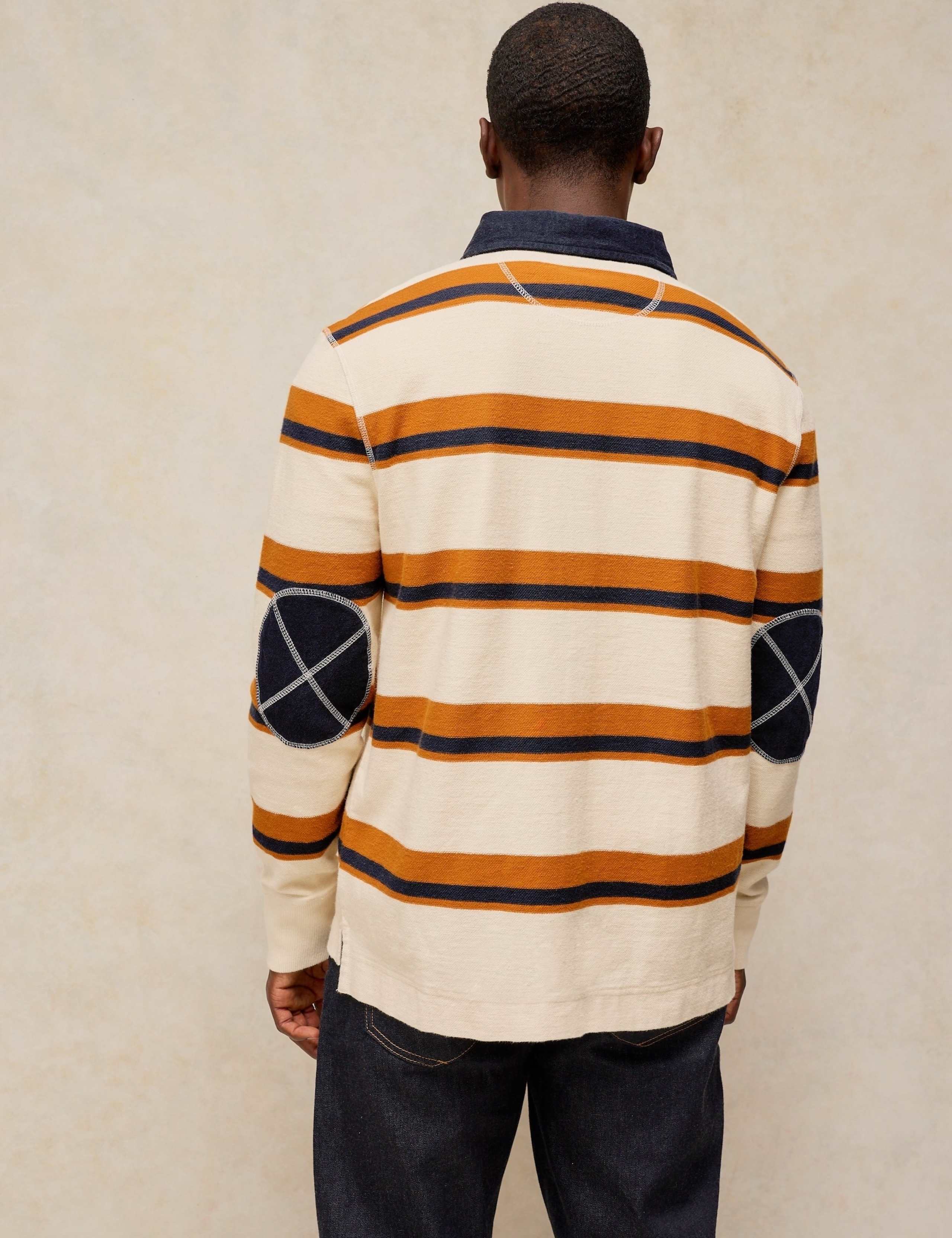 Pure Cotton Striped Rugby Shirt 5 of 6