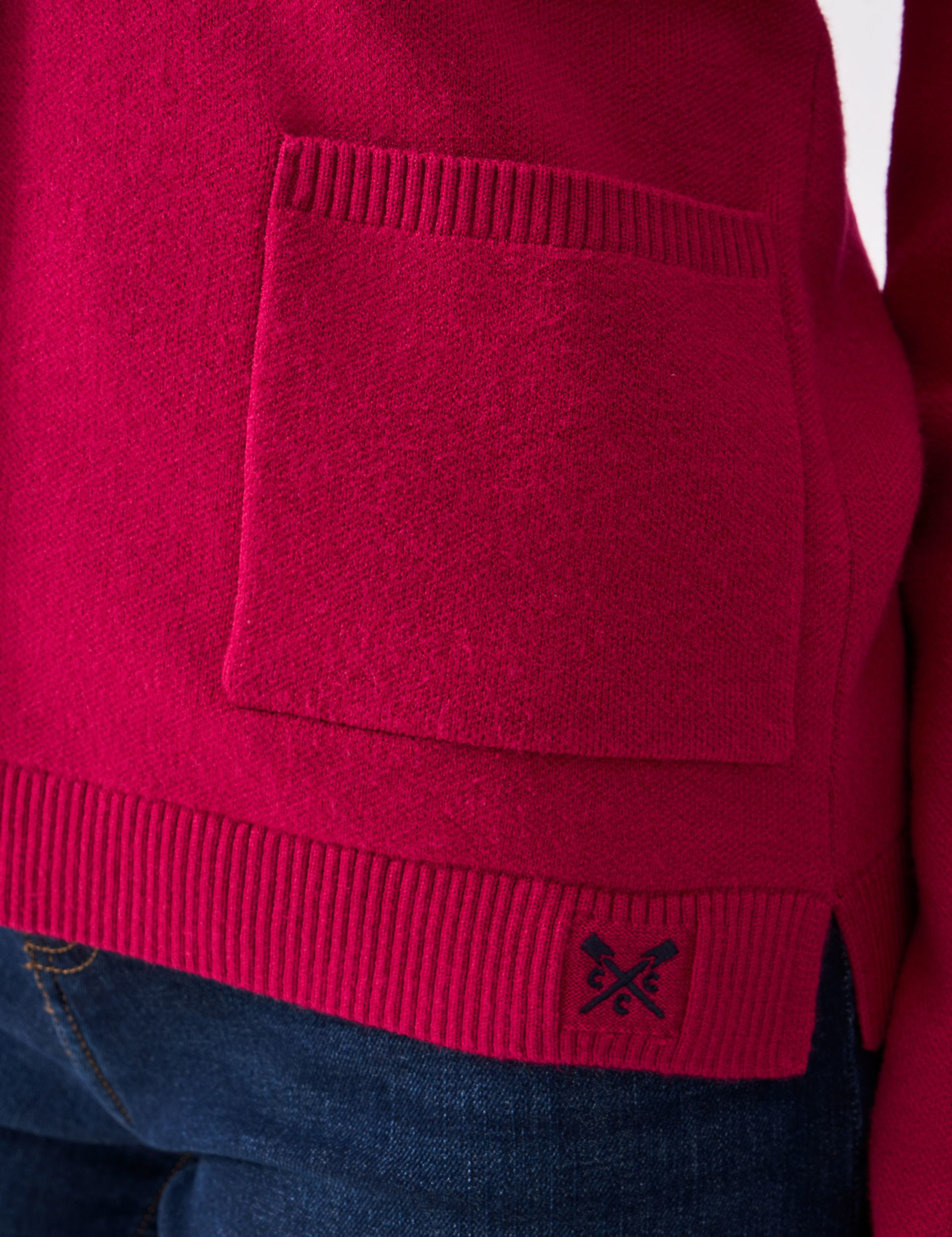 V-Neck Tipped Detail Cardigan 5 of 5