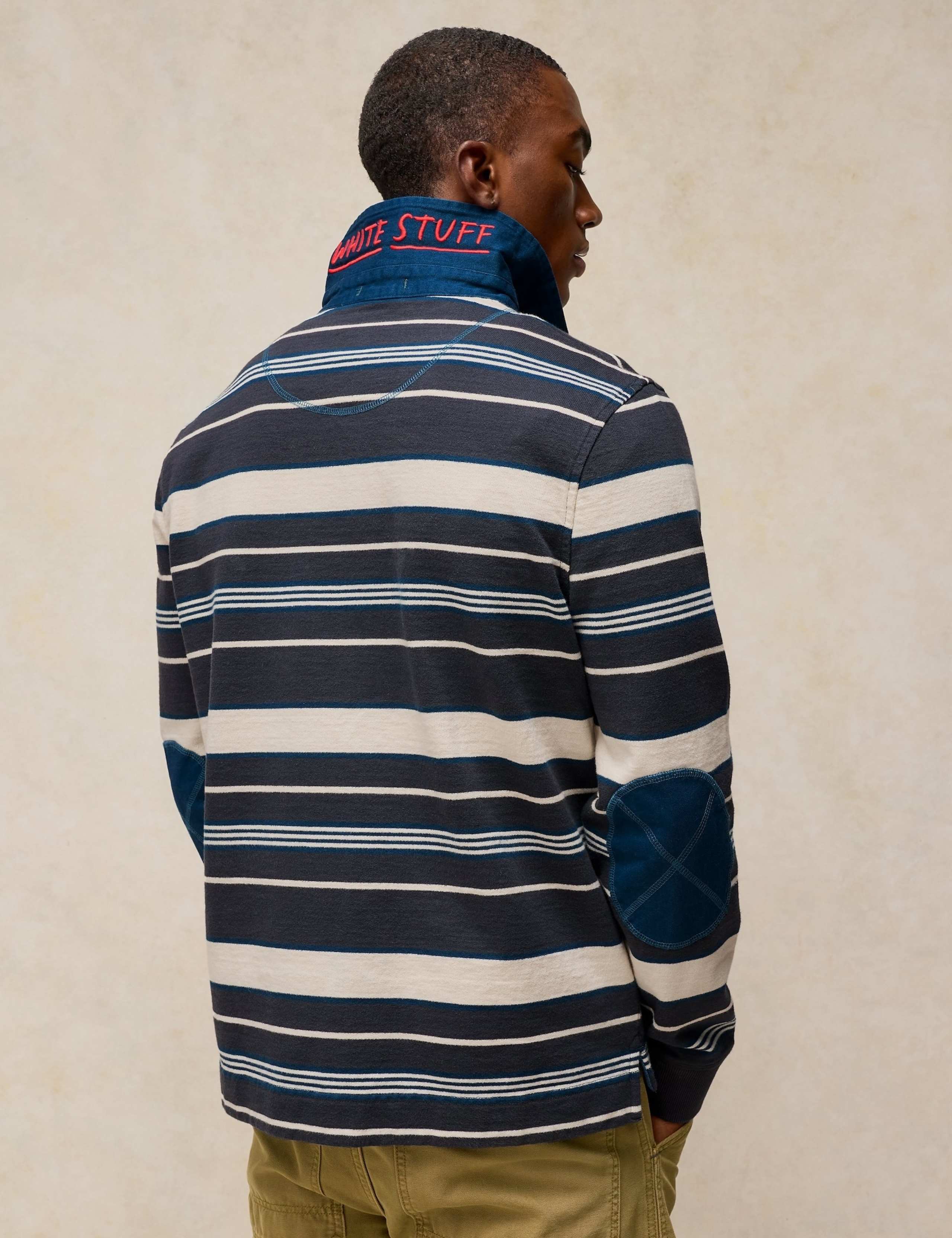 Pure Cotton Striped Rugby Shirt 4 of 6