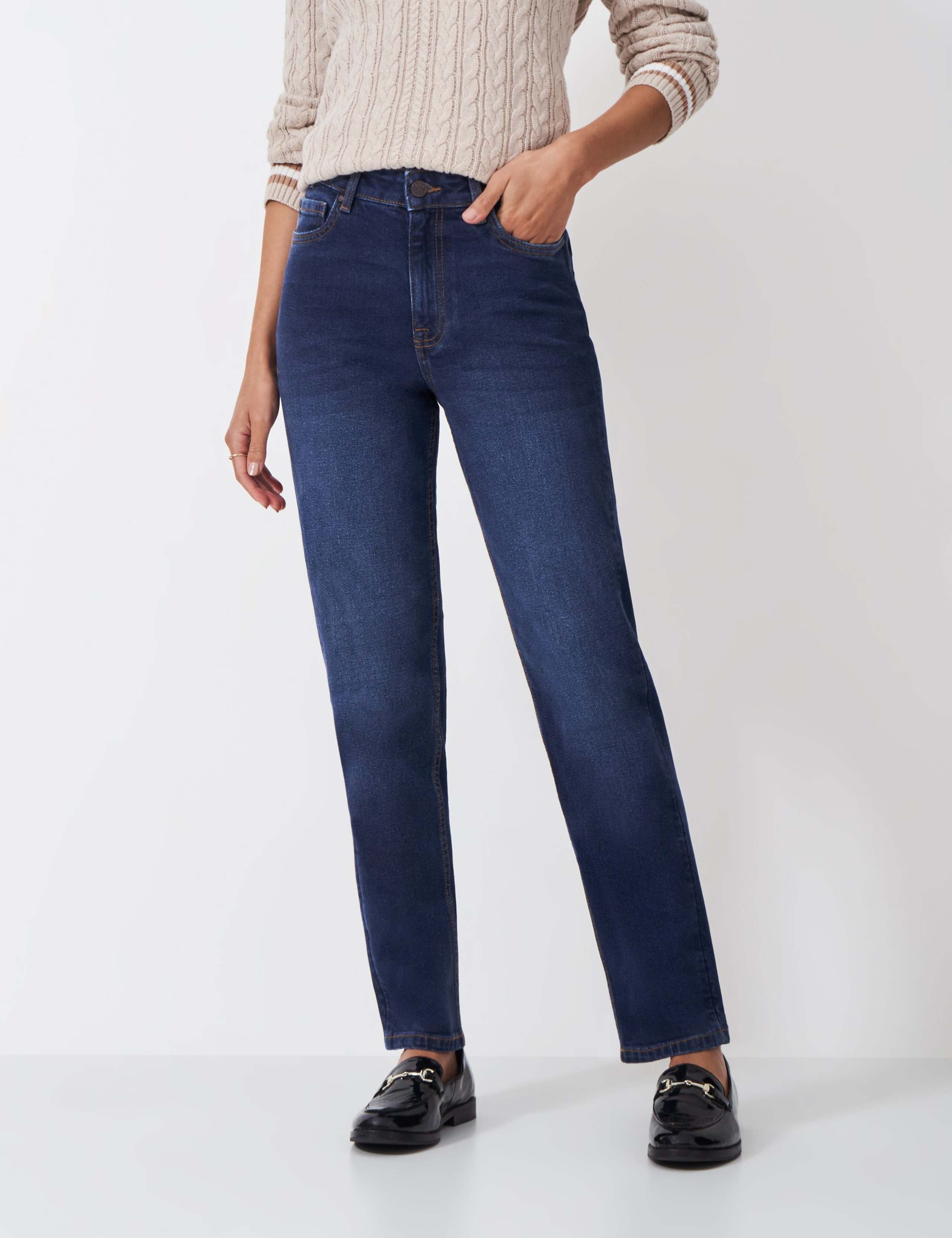 Mid Rise Straight Leg Jeans 4 of 5