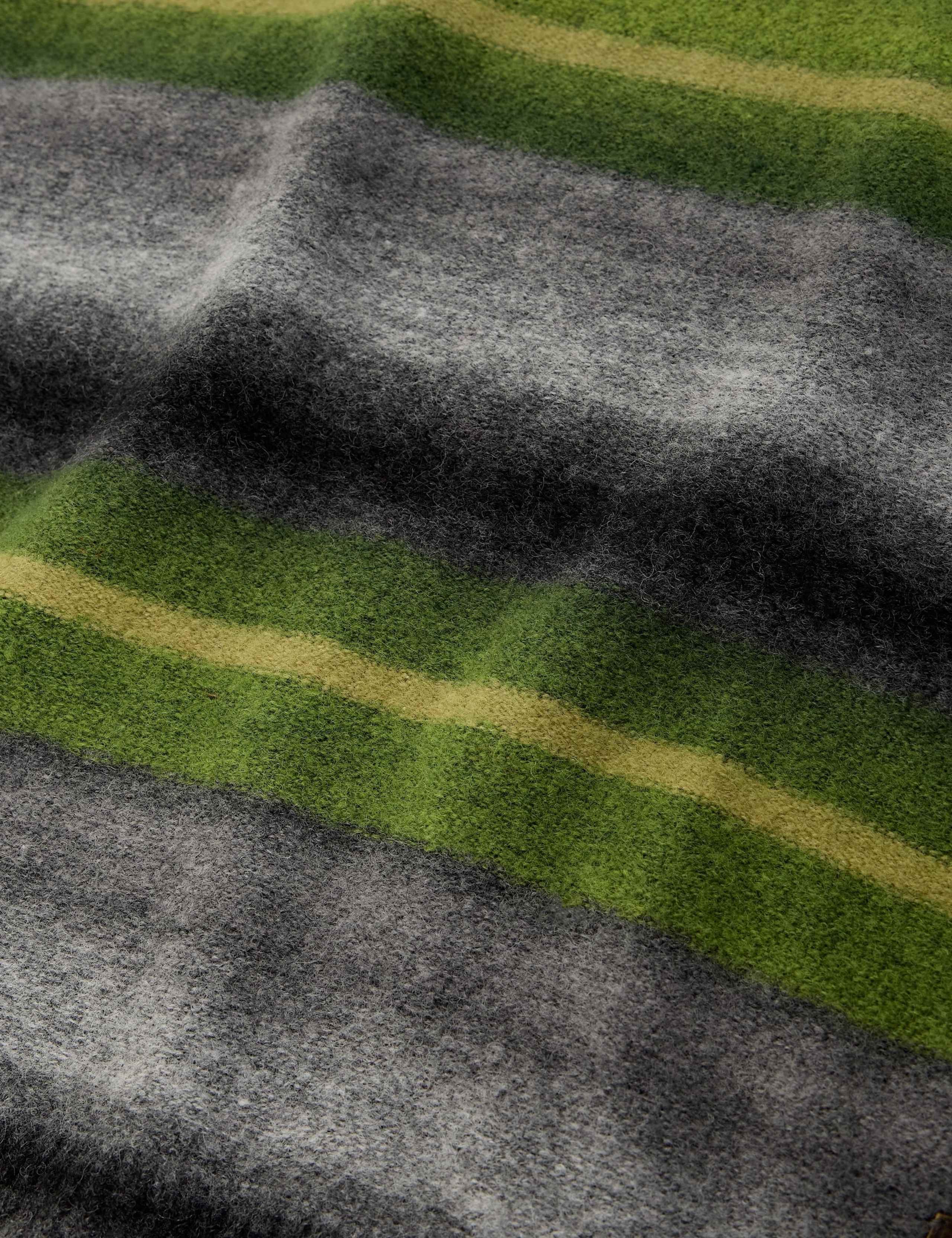 Ombre Striped Crew Neck Jumper with Wool 6 of 6
