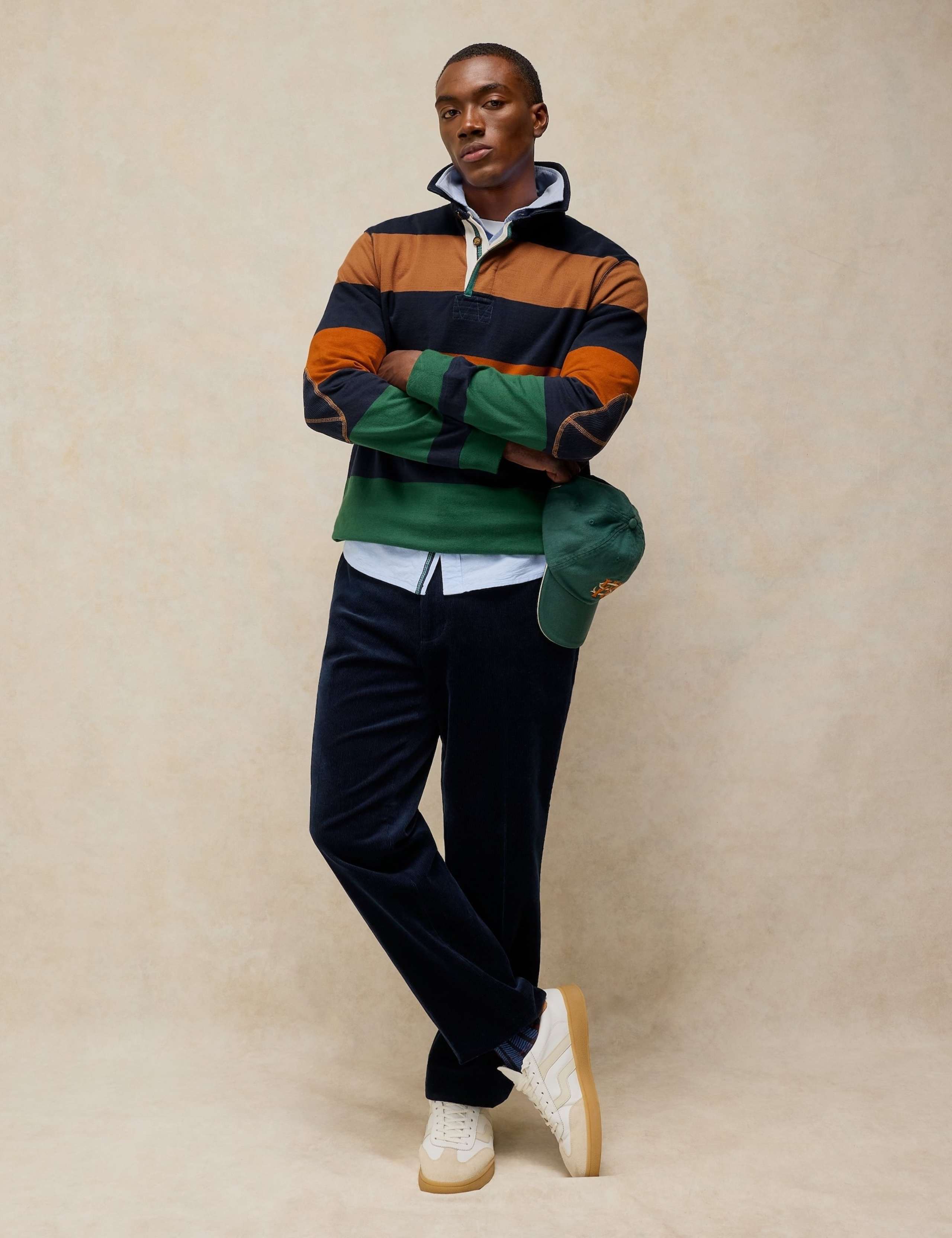 Pure Cotton Striped Rugby Shirt 3 of 6