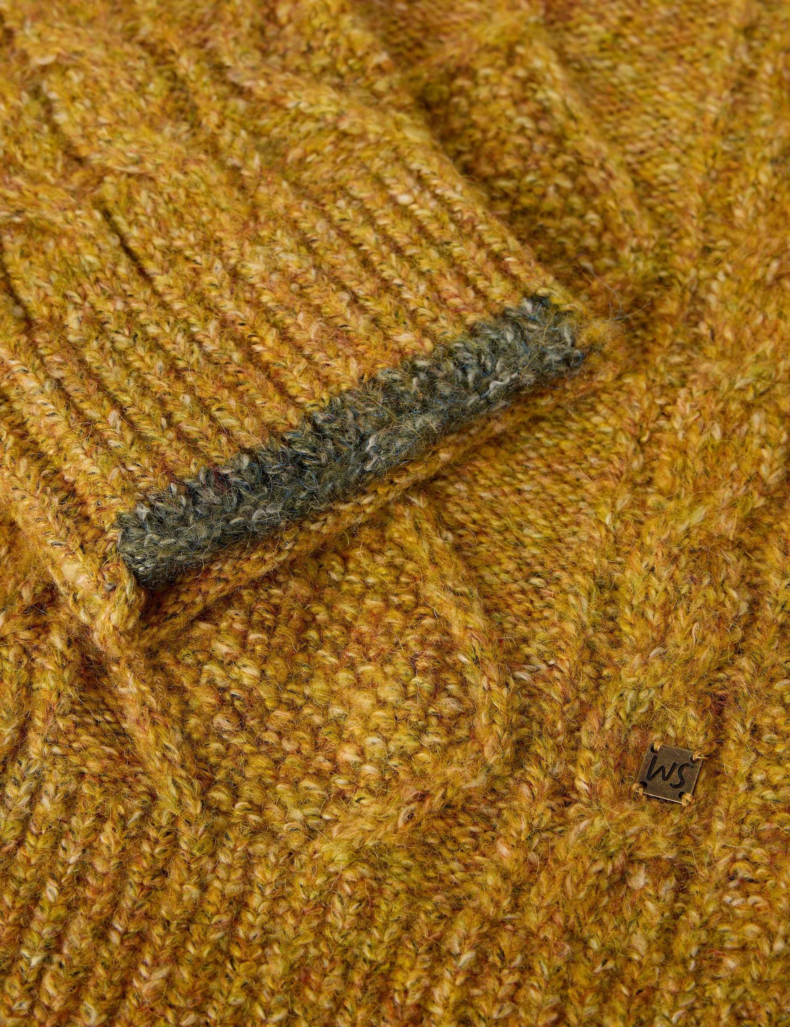 Textured Cable Crew Neck Jumper 6 of 6