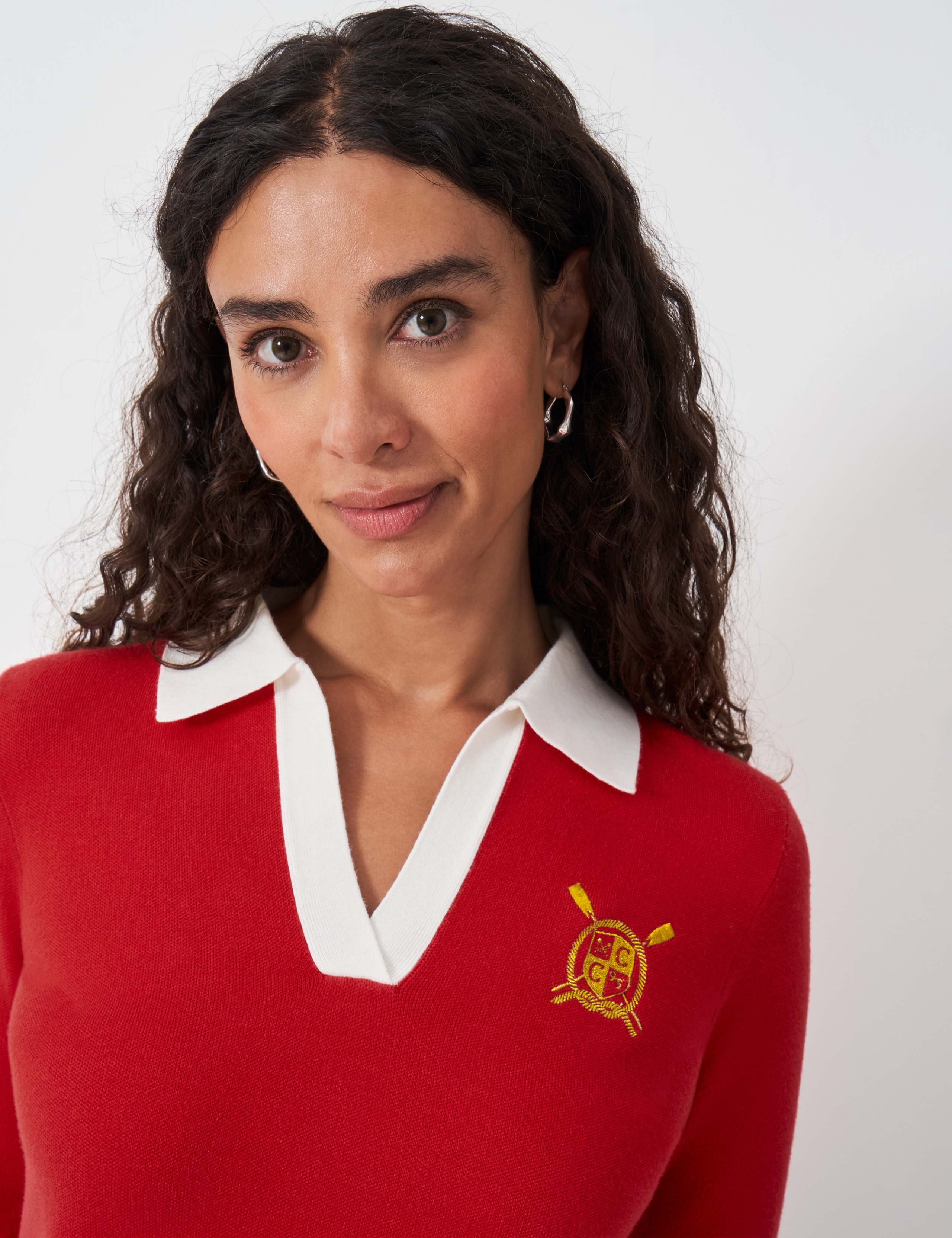 Embroidered Rugby Top 5 of 5