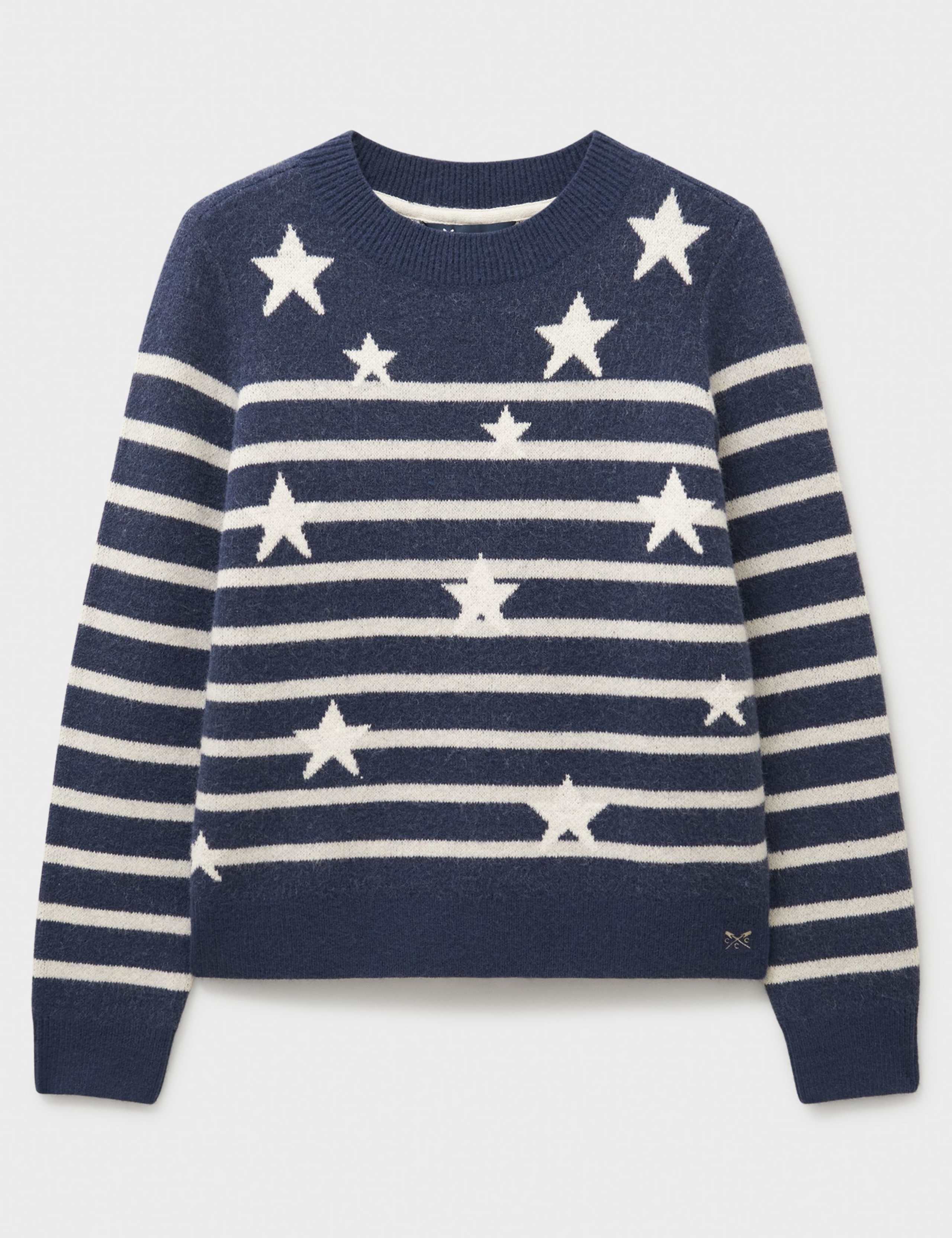 Star Glitter Crew Neck Jumper 2 of 5