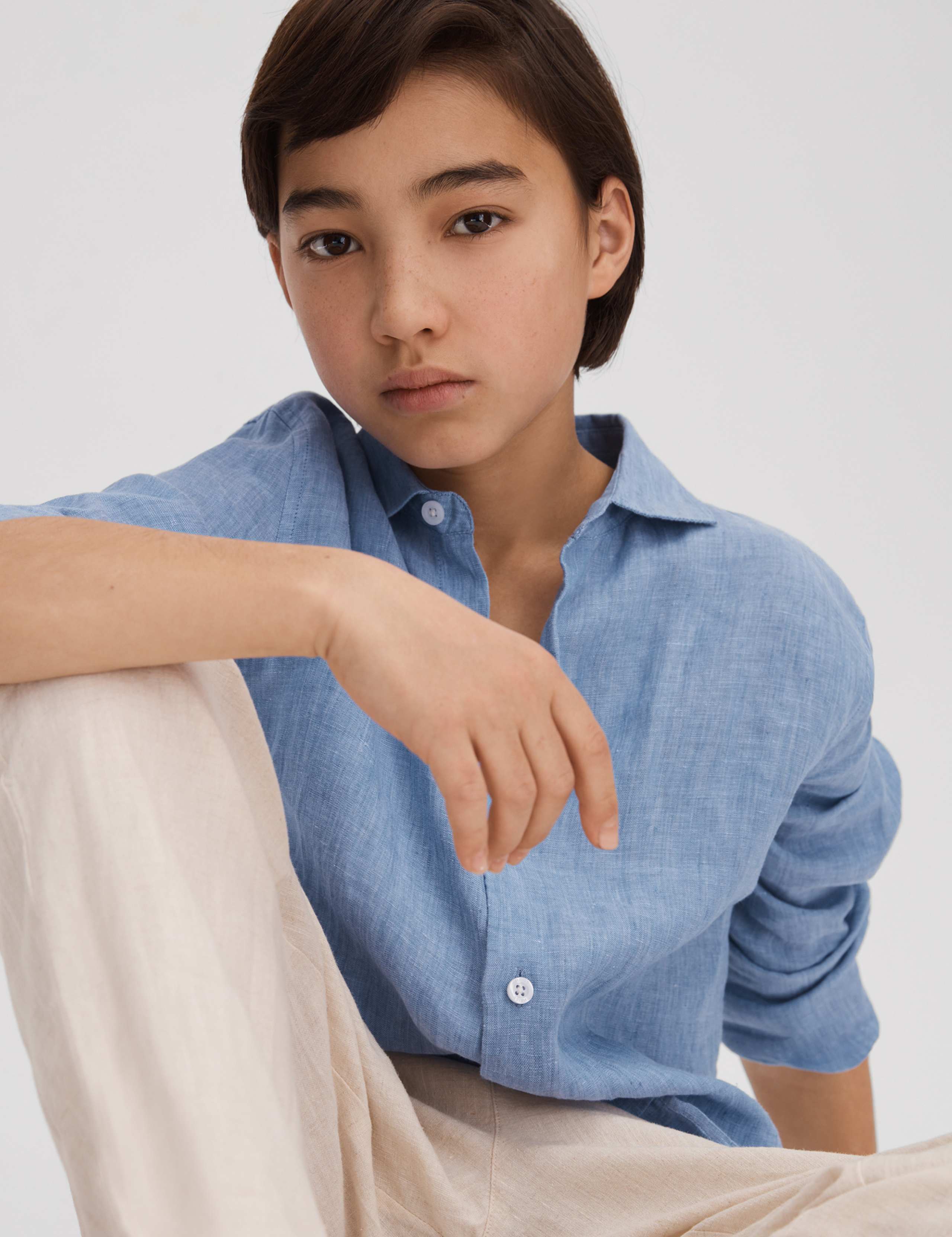 Pure Linen Shirt (3-14 Yrs) 3 of 4