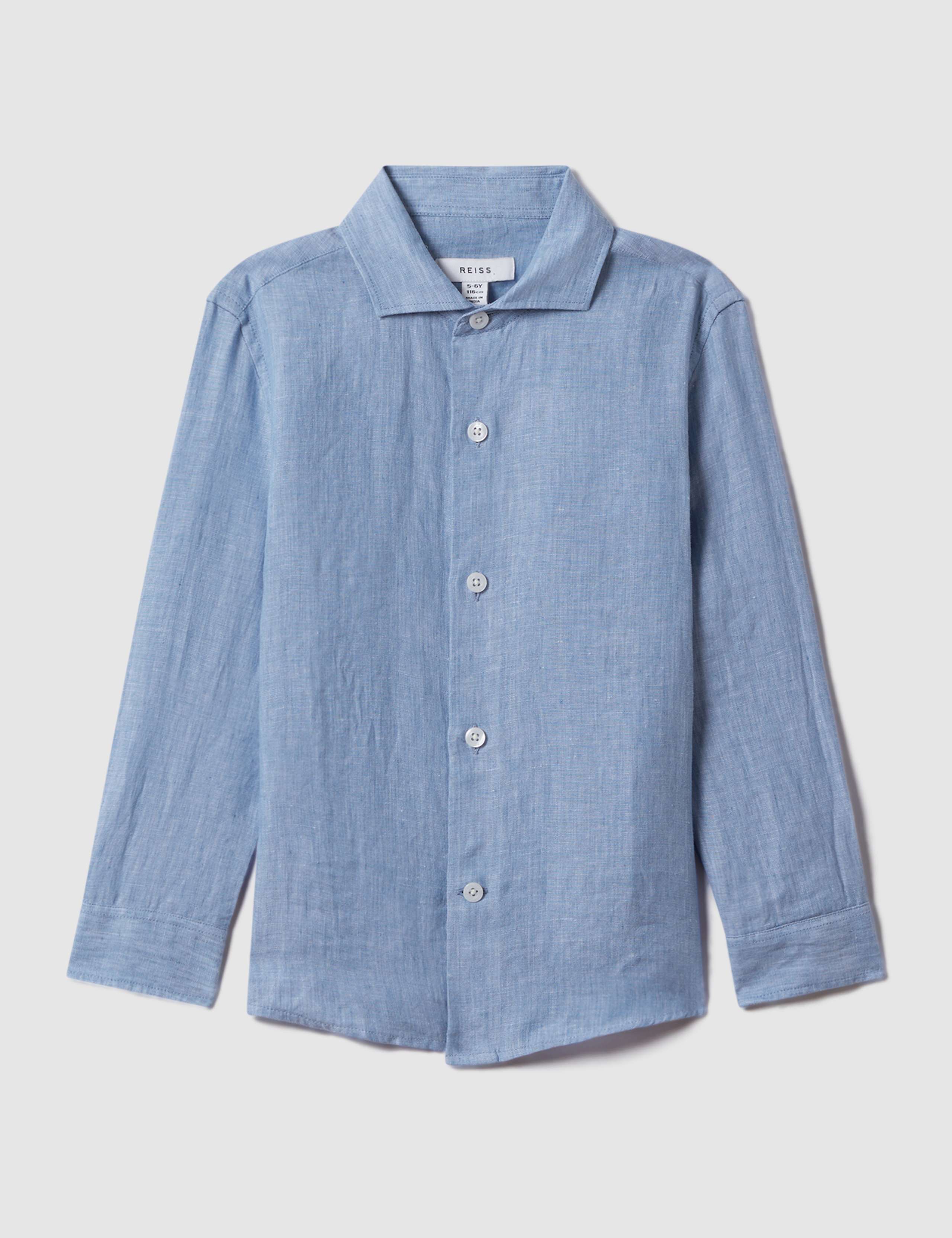 Pure Linen Shirt (3-14 Yrs) 2 of 4