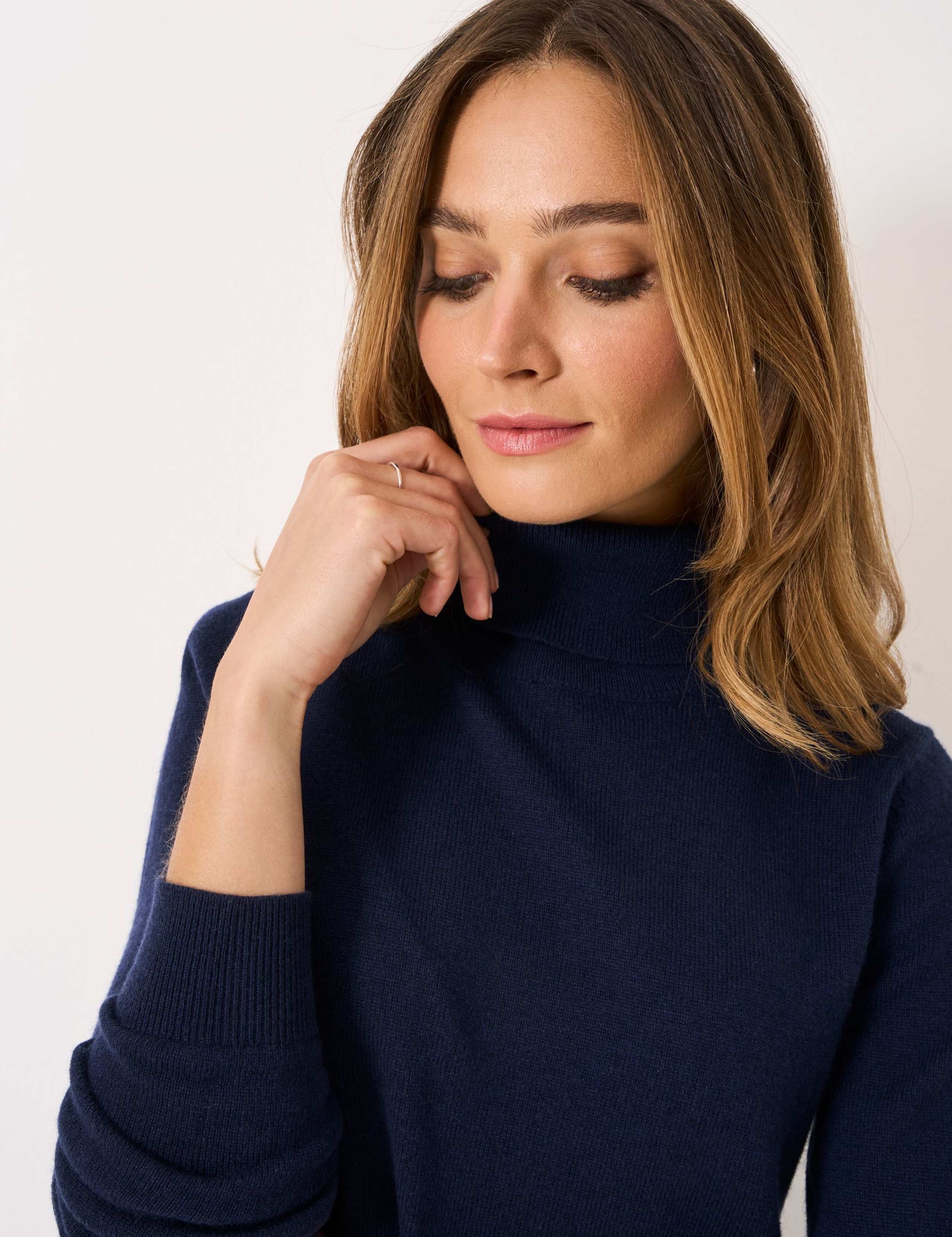 Merino Wool Rich Jumper with Cashmere 5 of 5