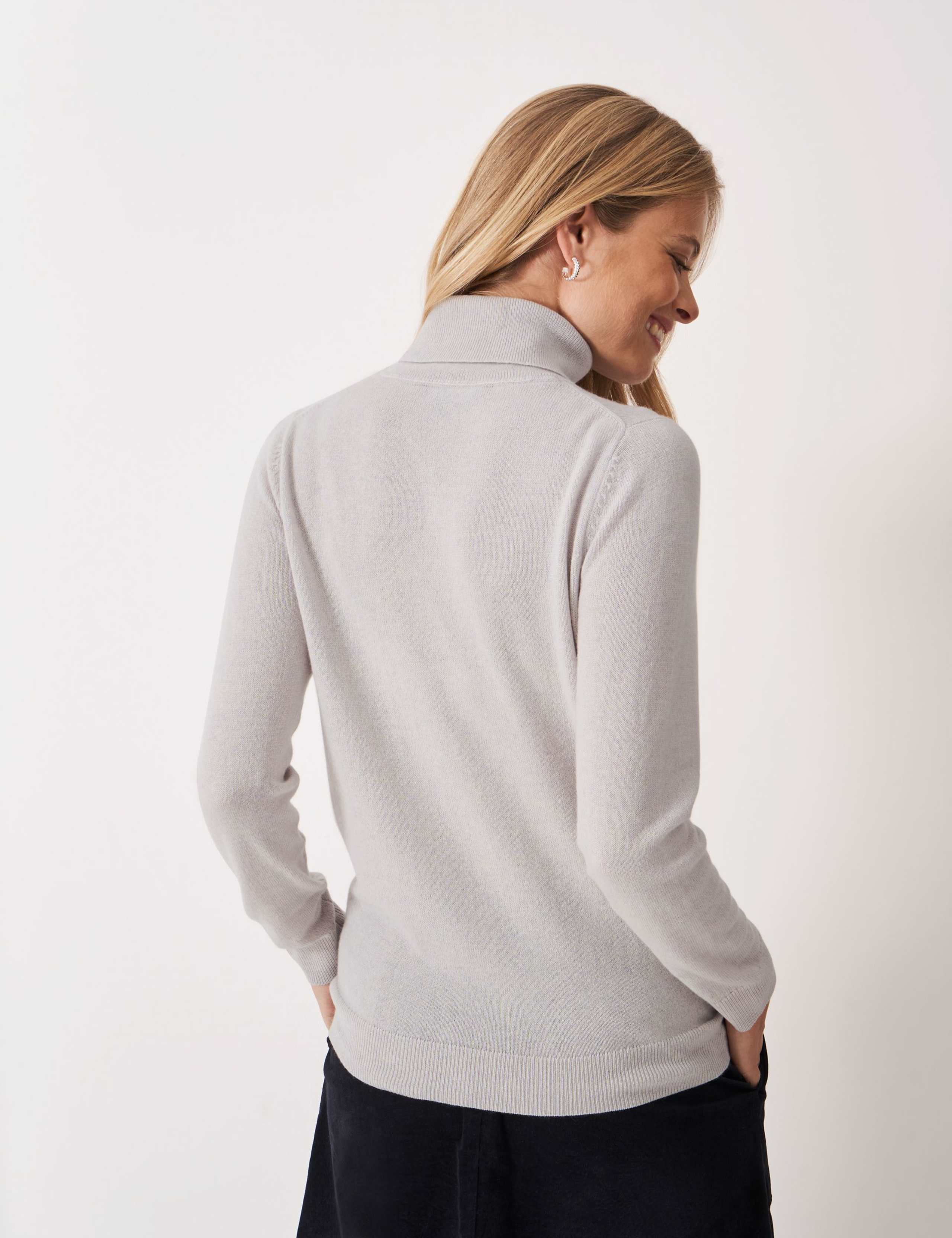Merino Wool Rich Jumper with Cashmere 4 of 5