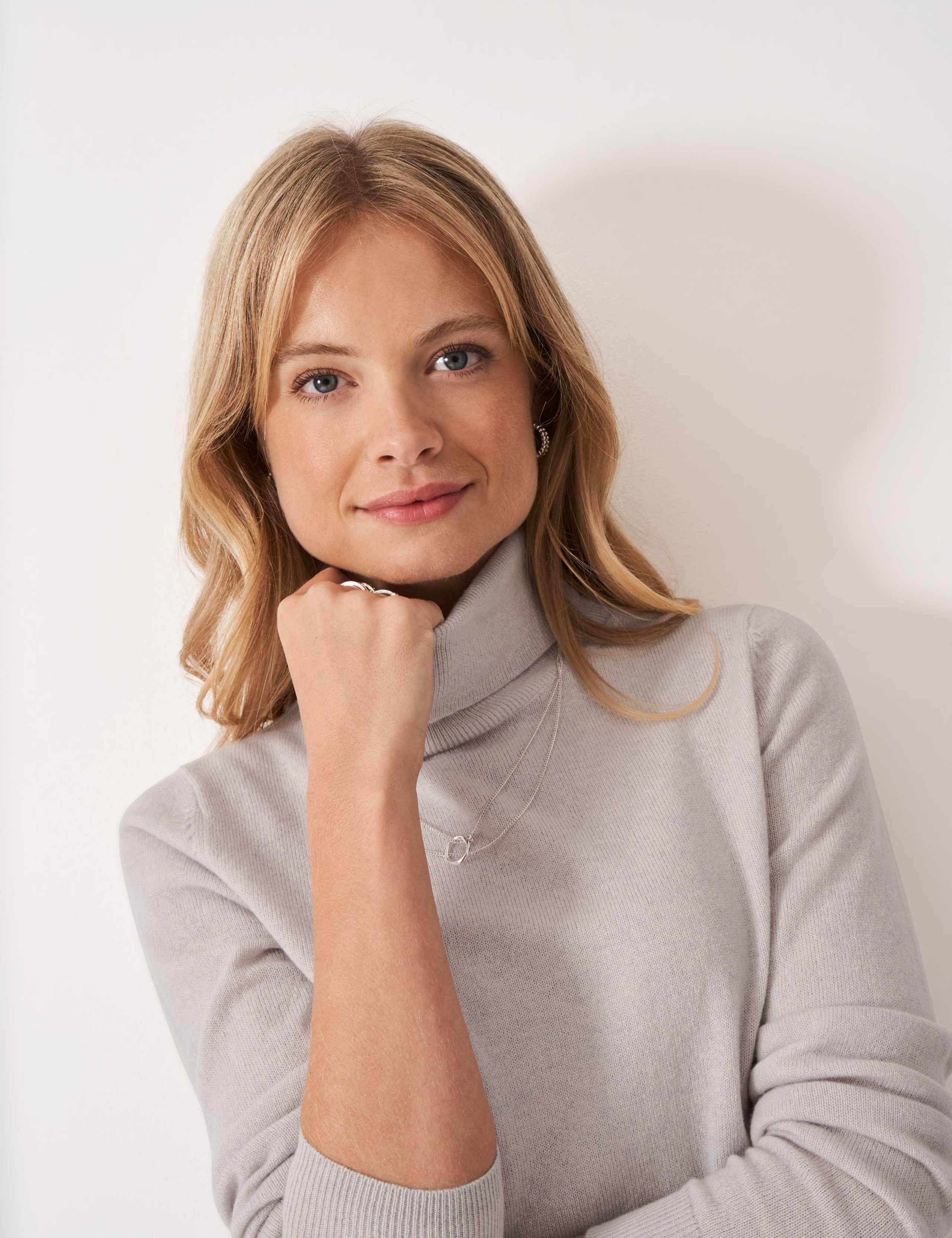 Merino Wool Rich Jumper with Cashmere 5 of 5