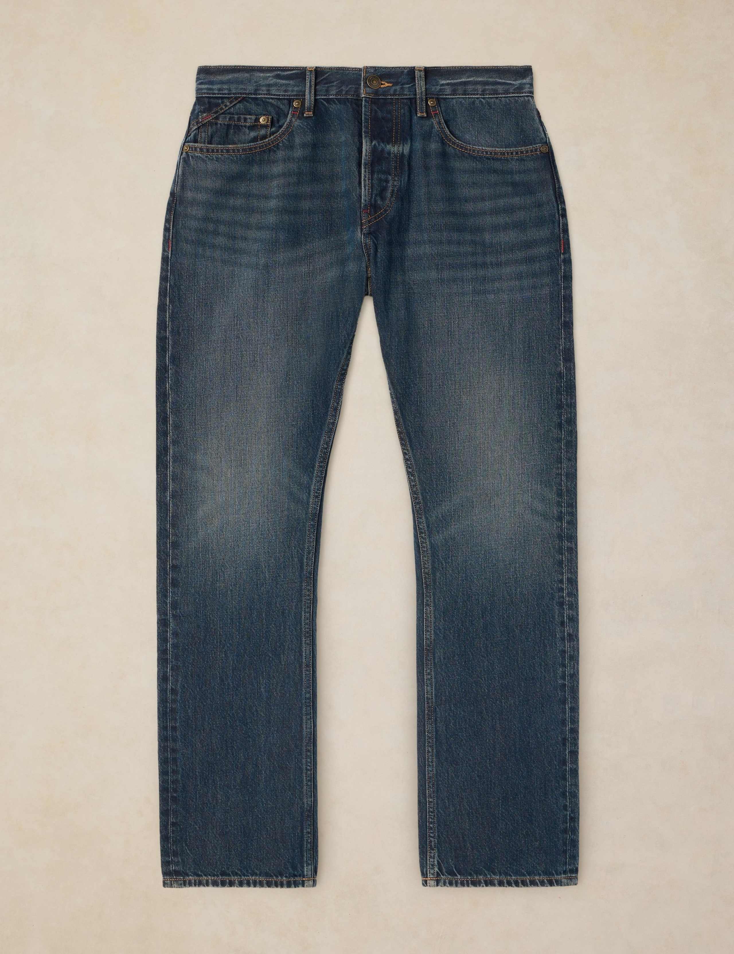 Straight Fit 5 Pocket Jeans 2 of 5
