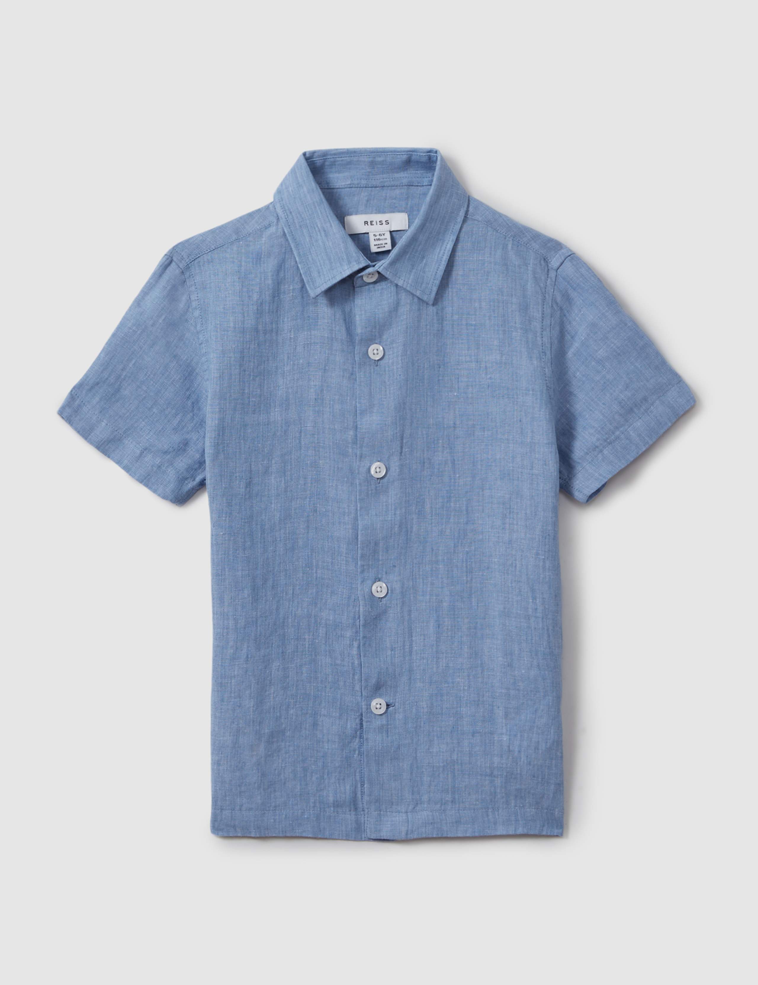 Pure Linen Shirt (3-14 Yrs) 2 of 4