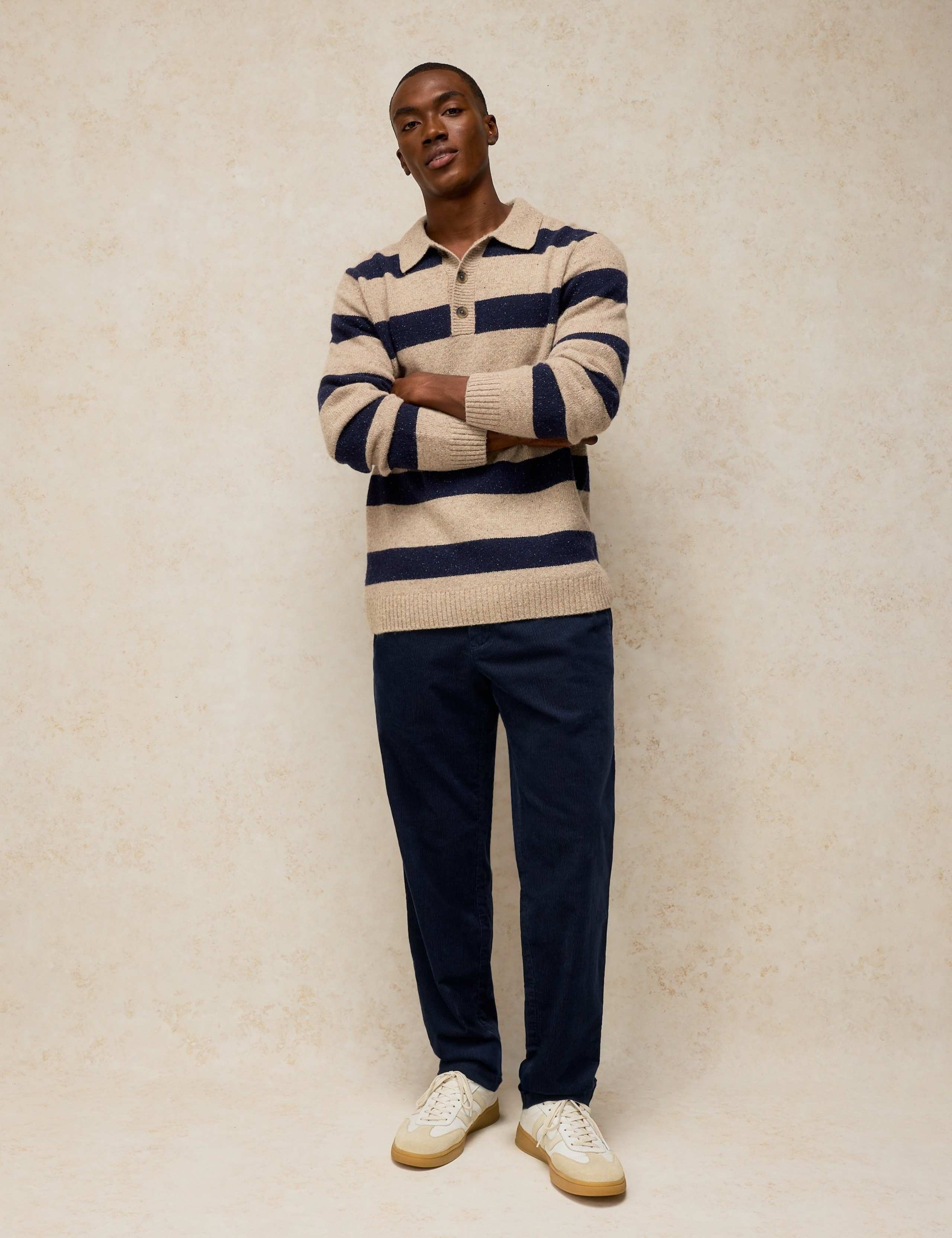Regular Fit Cord Drawstring Trousers 3 of 6