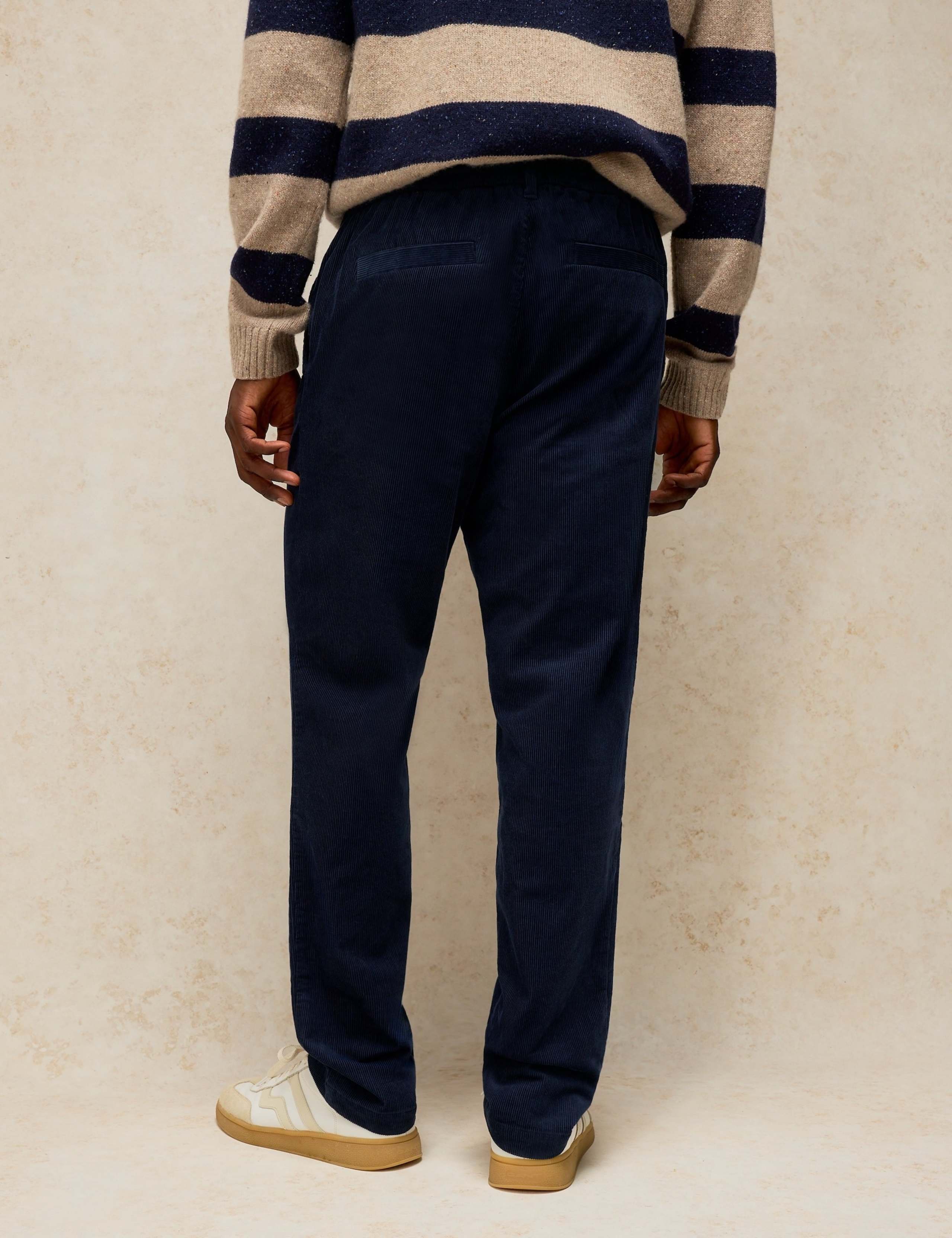 Regular Fit Cord Drawstring Trousers 4 of 6