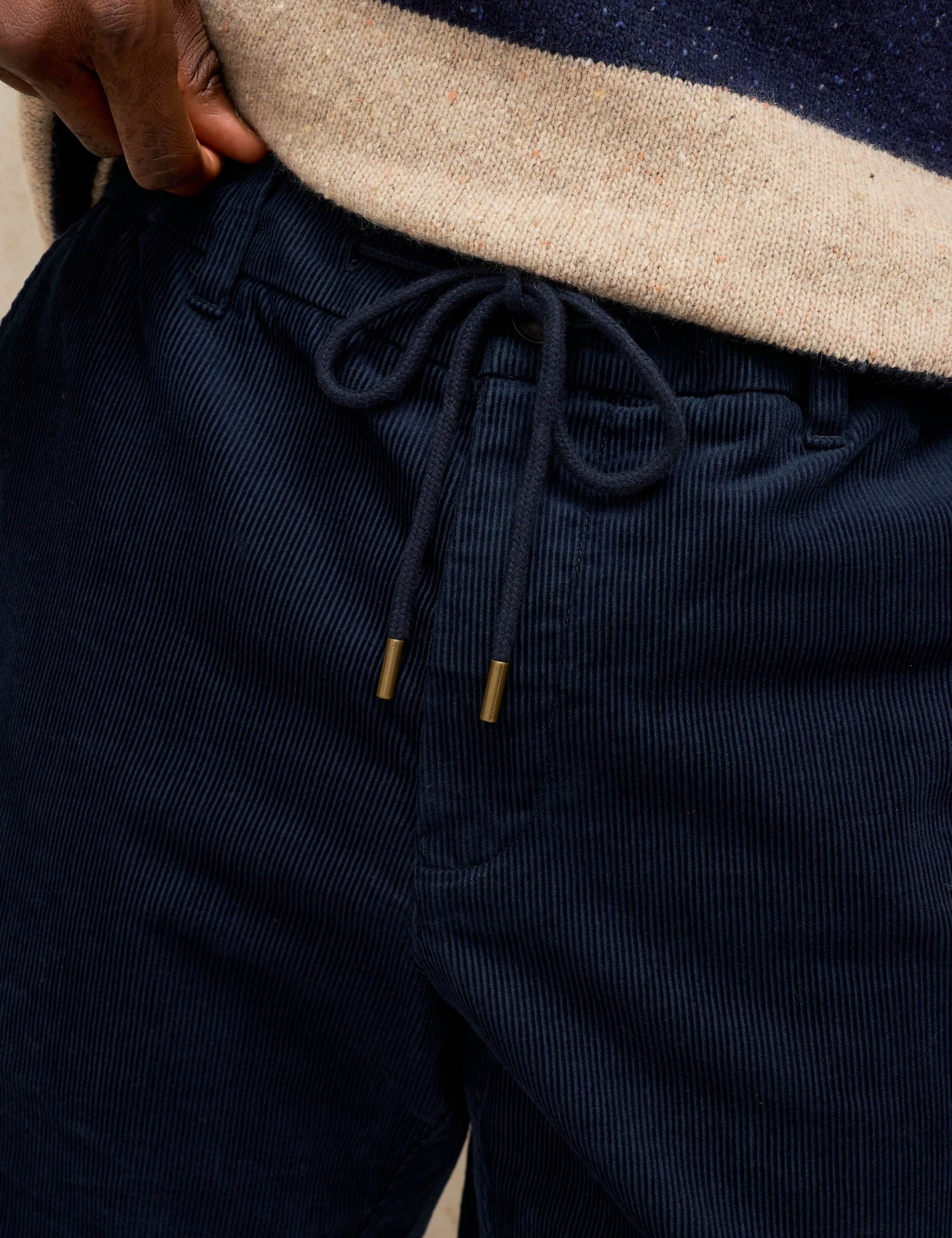 Regular Fit Cord Drawstring Trousers 5 of 6