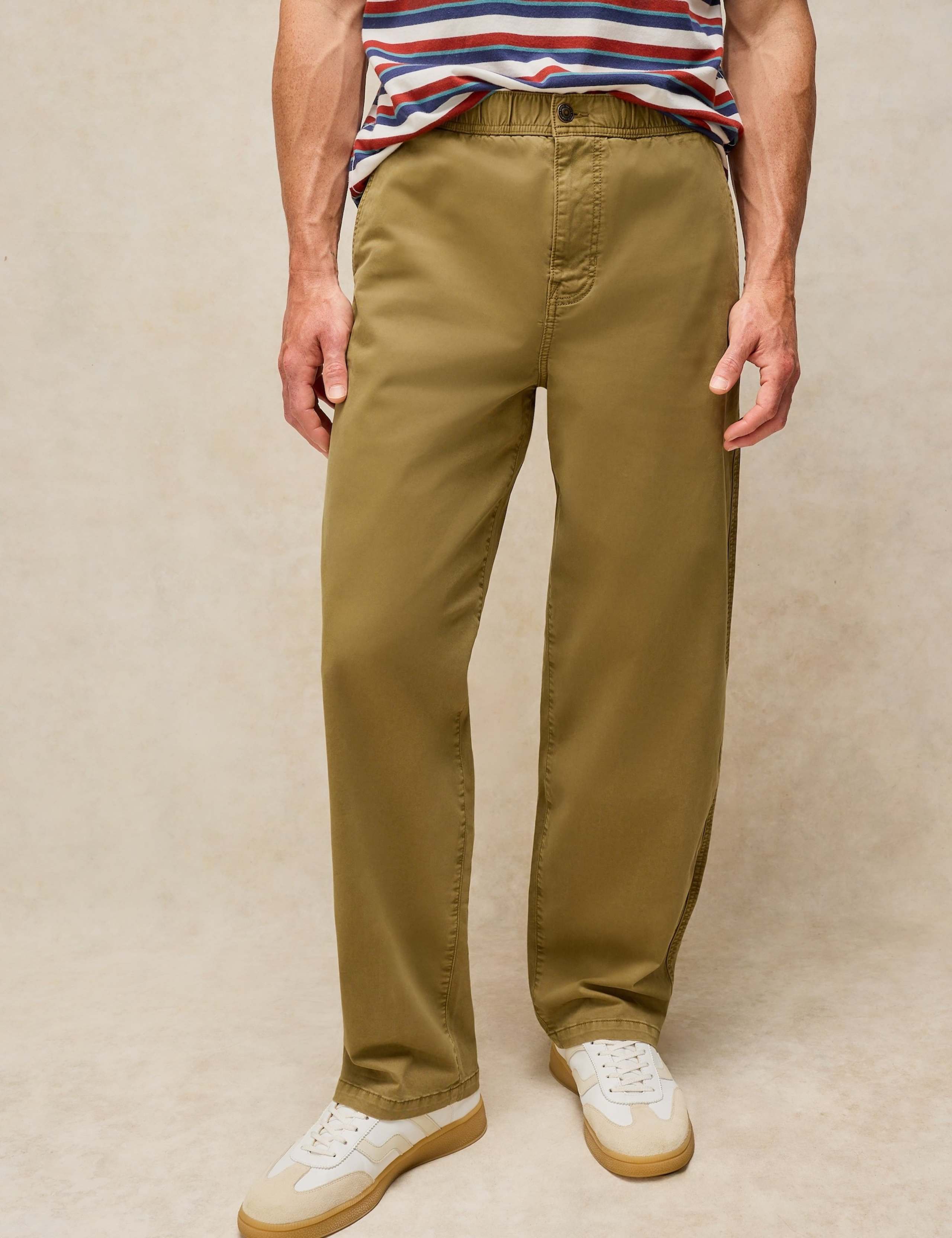 Regular Fit Wide Leg Trousers 1 of 6