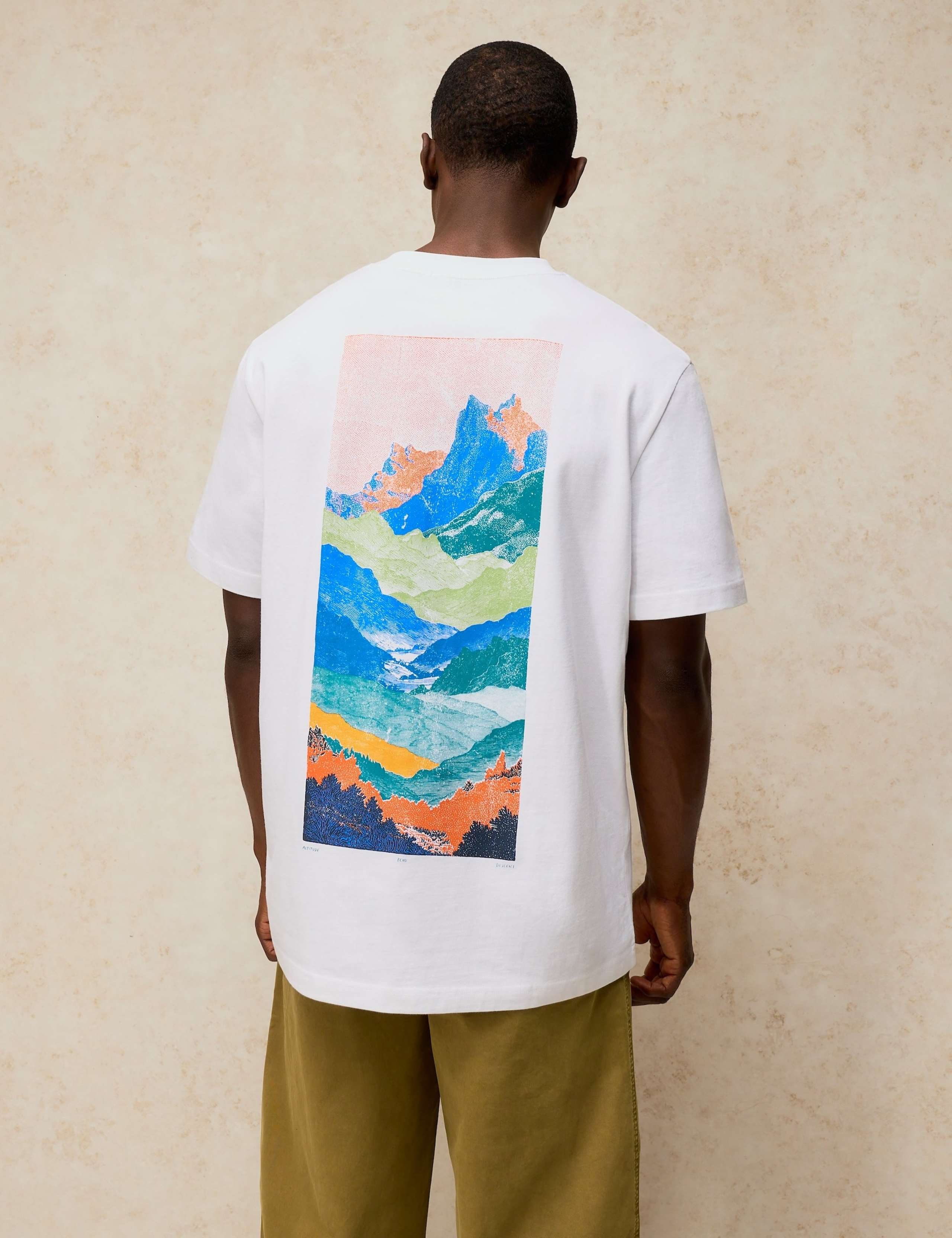 Pure Cotton Graphic Crew Neck T-Shirt 5 of 6