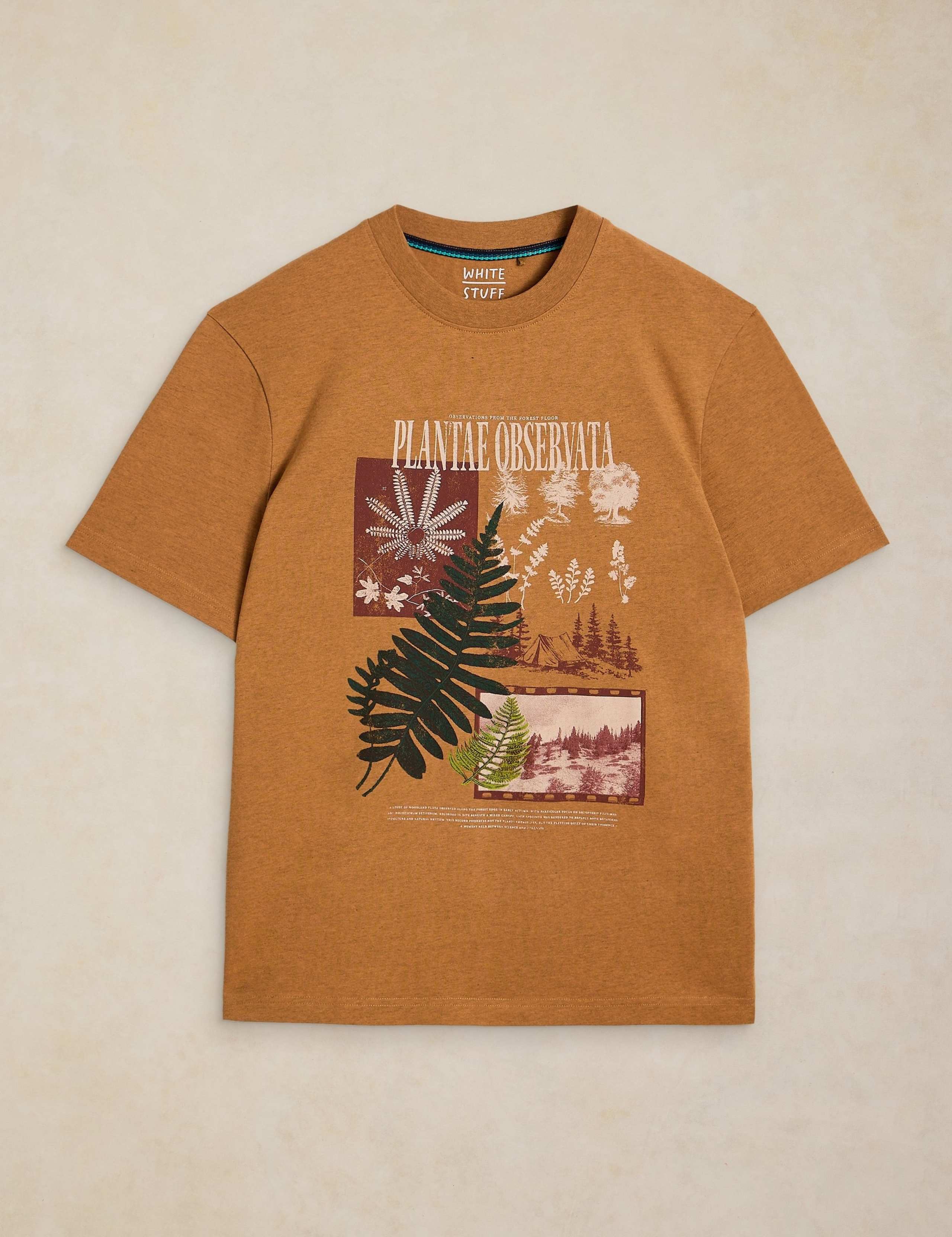 Cotton Rich Crew Neck Graphic T-Shirt 2 of 6