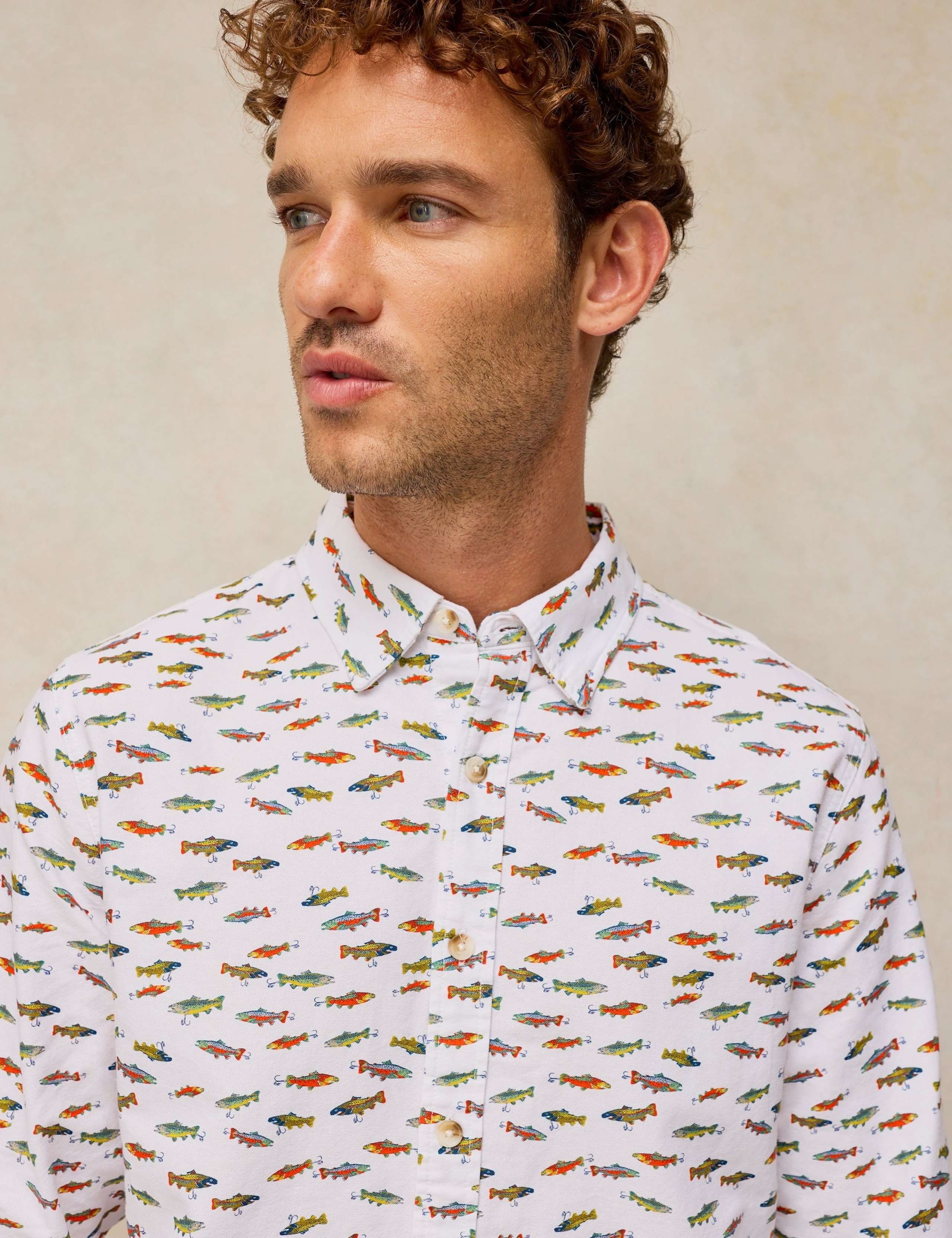 Pure Cotton Bruton Oxford Shirt 4 of 6