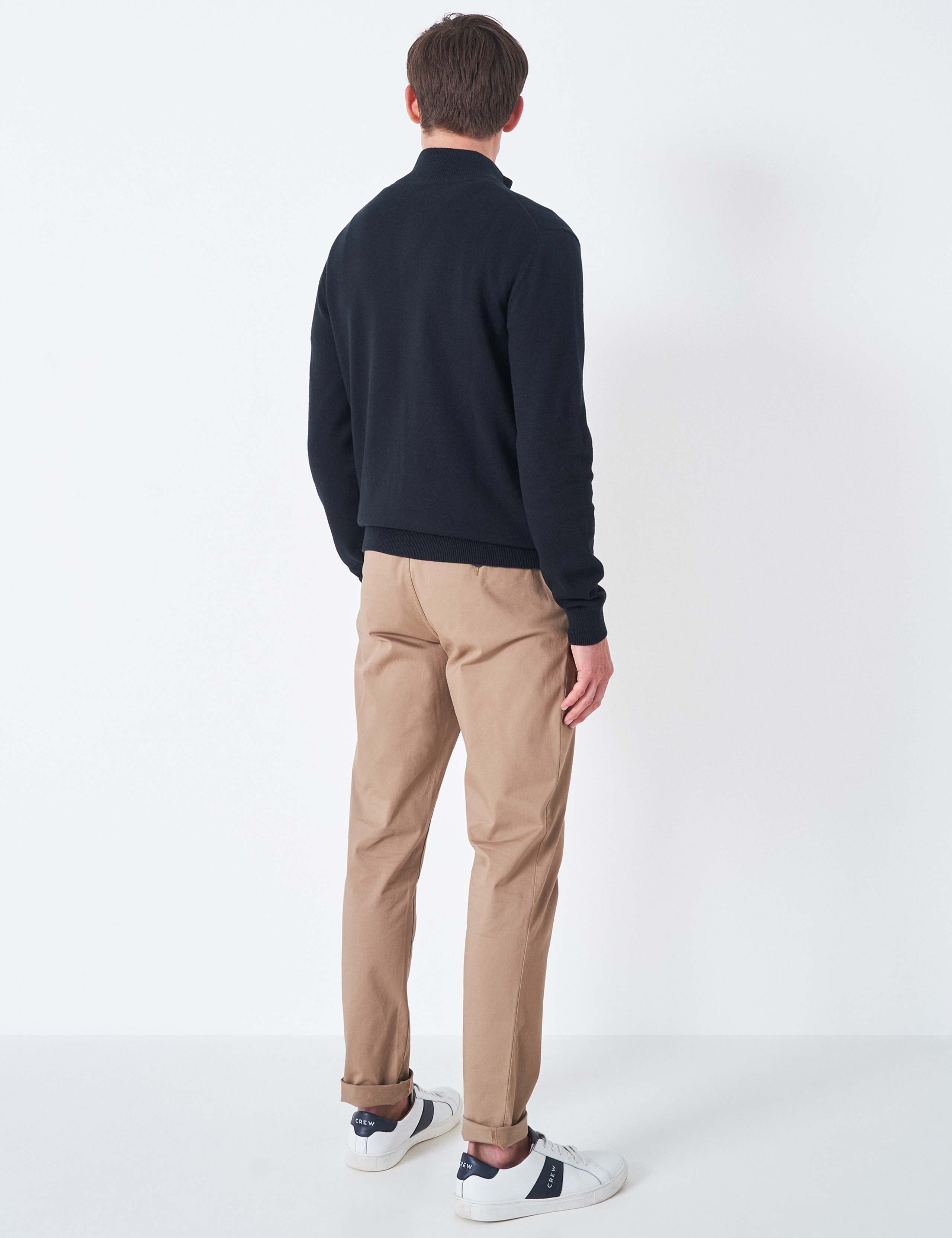 Pure Cotton Half Zip Jumper 4 of 4