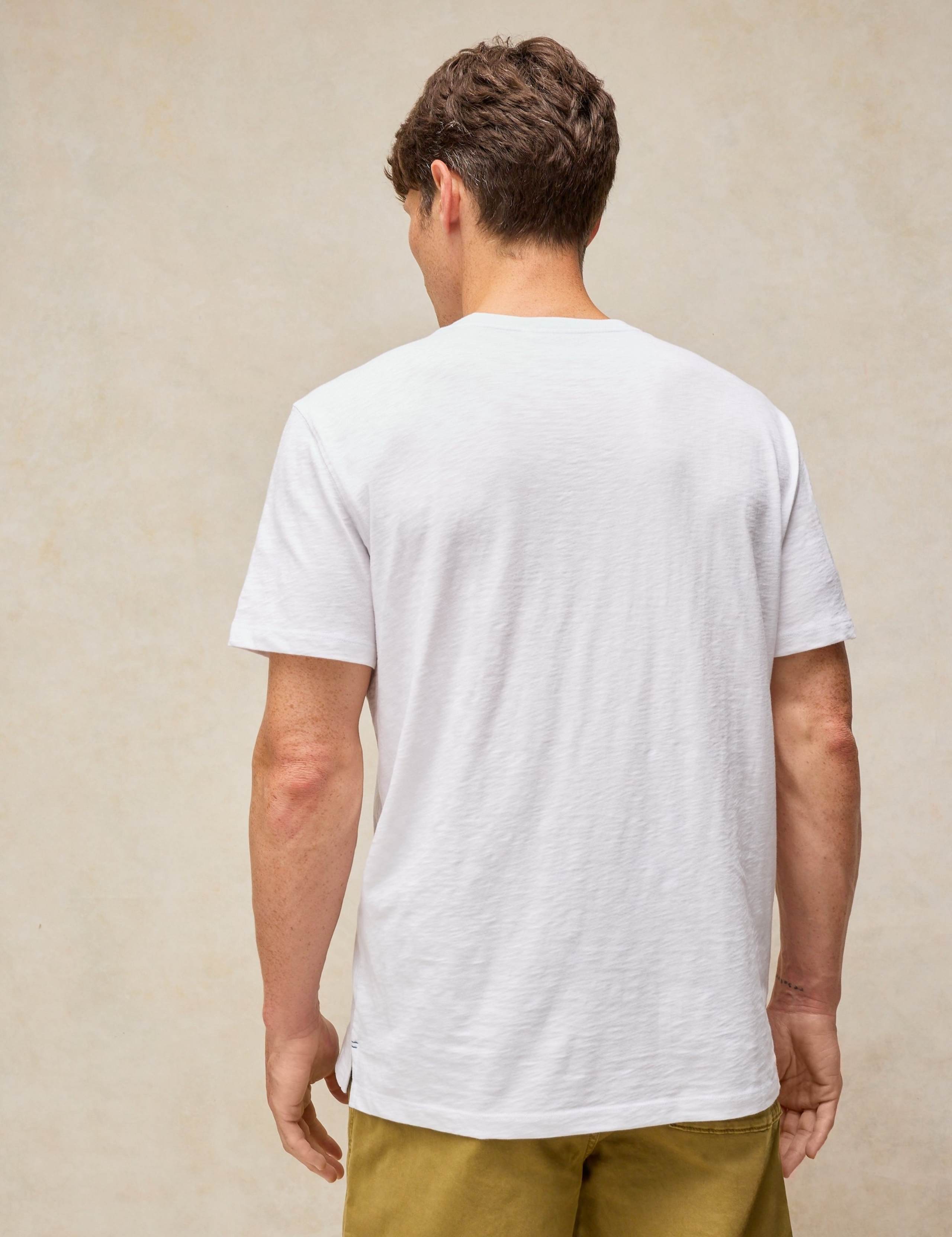 Cotton Graphic Crew Neck Short Sleeve T-Shirt 4 of 6