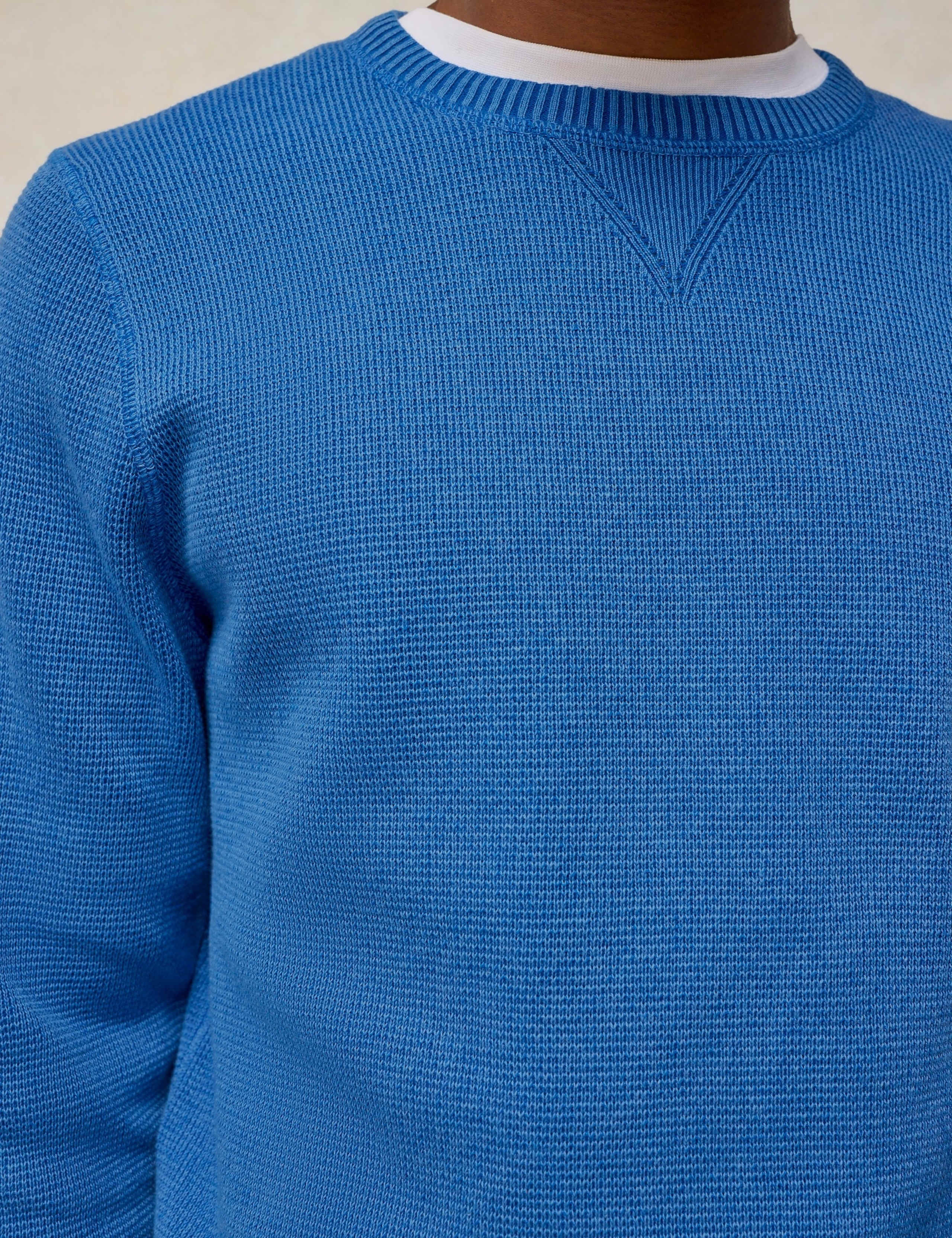 Pure Cotton Crew Neck Jumper 5 of 6