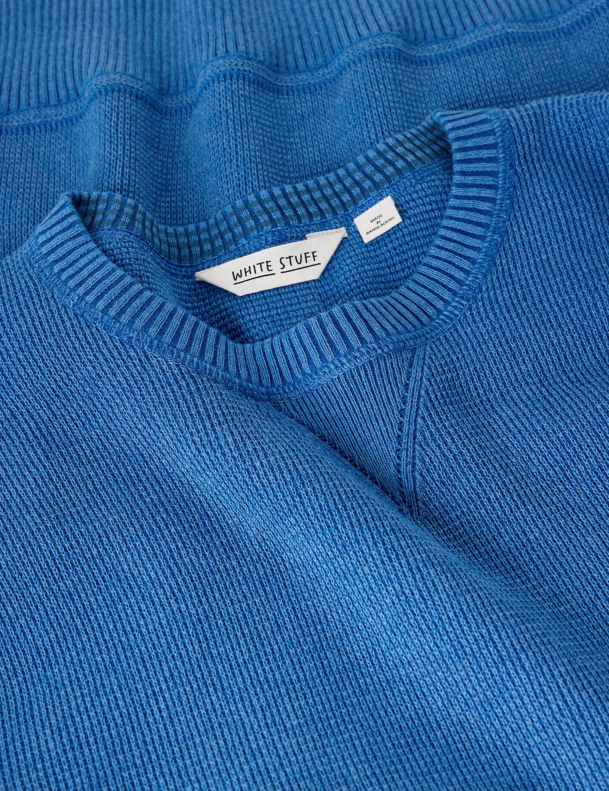 Pure Cotton Crew Neck Jumper 6 of 6