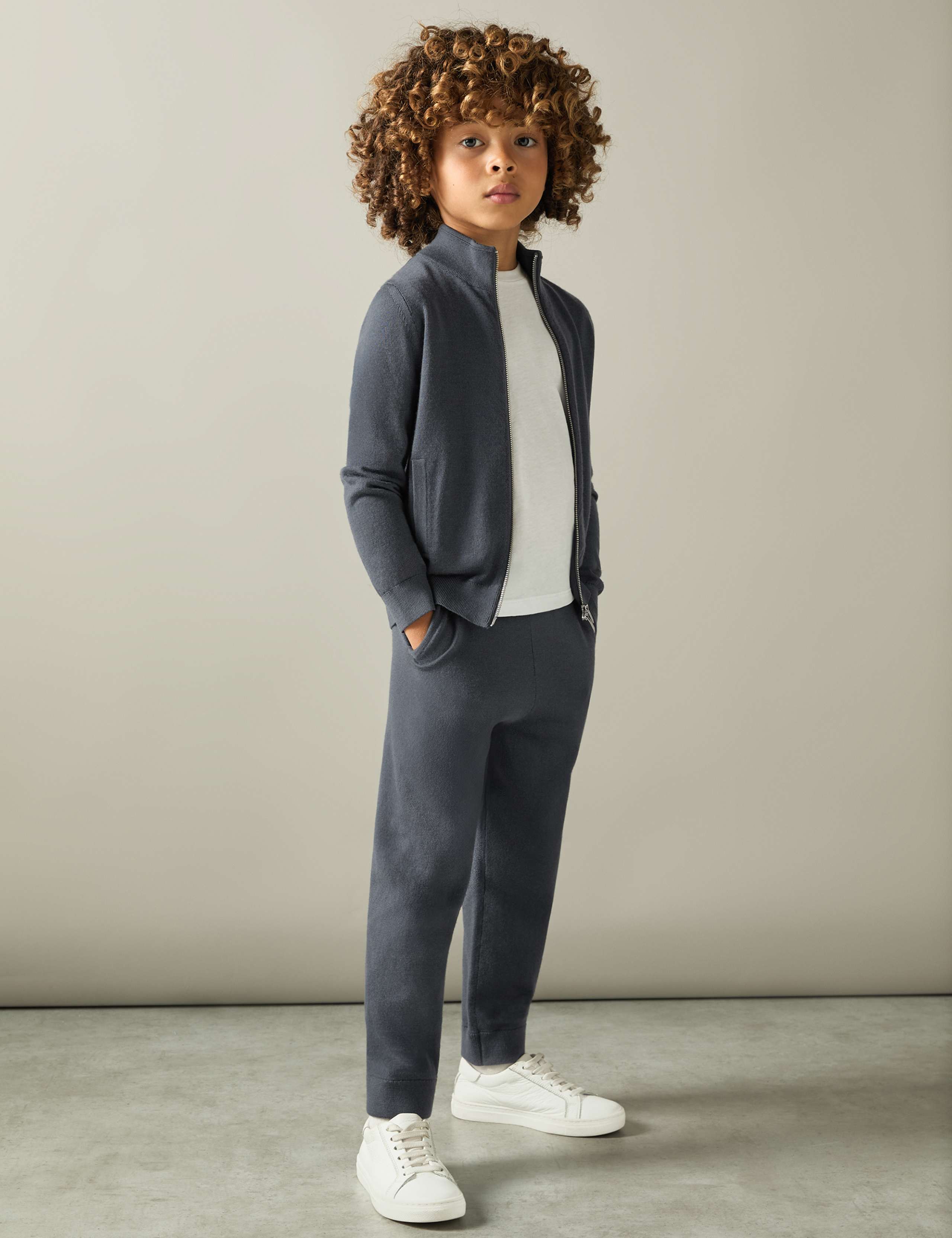 Slim Elasticated Waist Joggers (3-14 Yrs) 3 of 4
