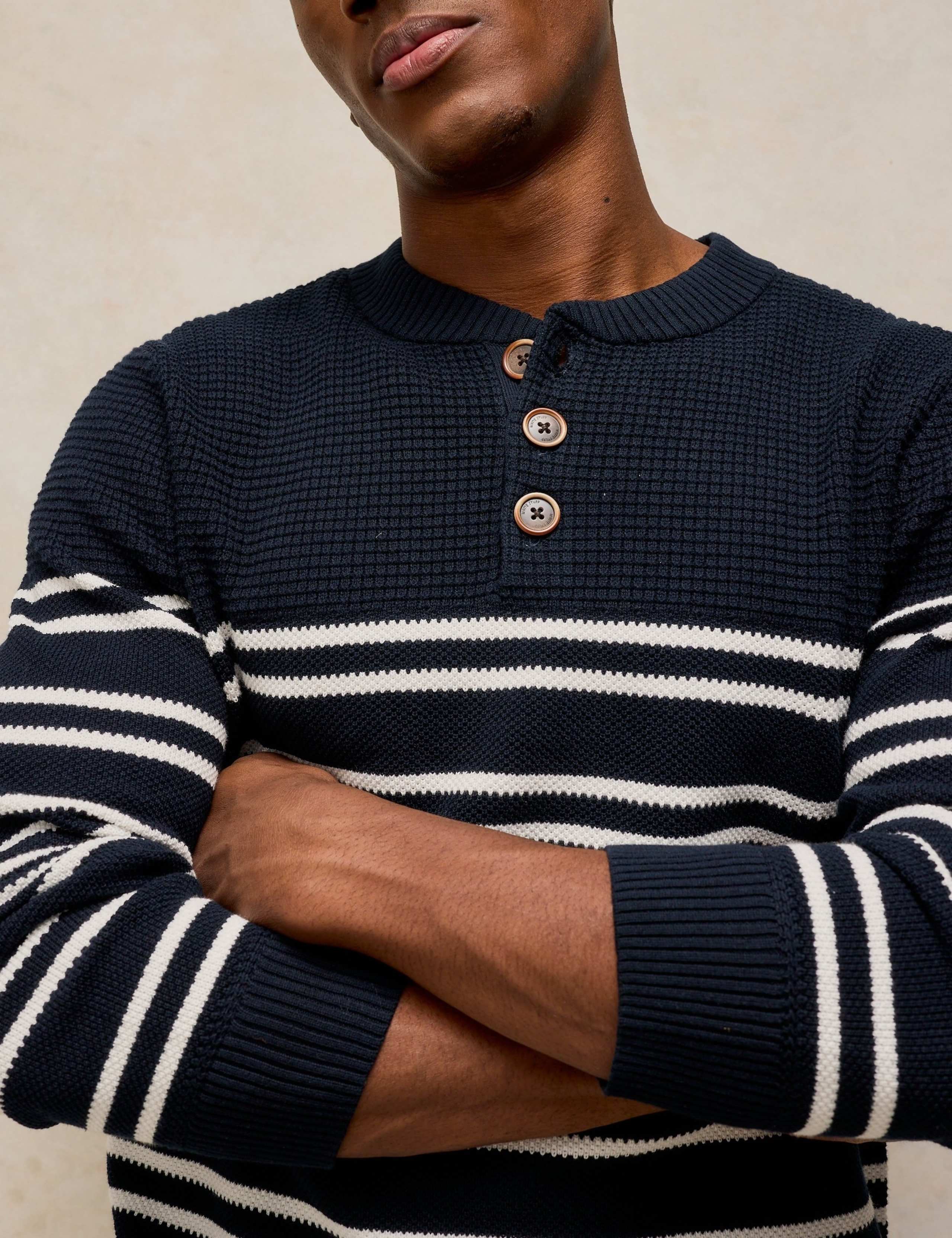 Striped Henley Jumper 5 of 6