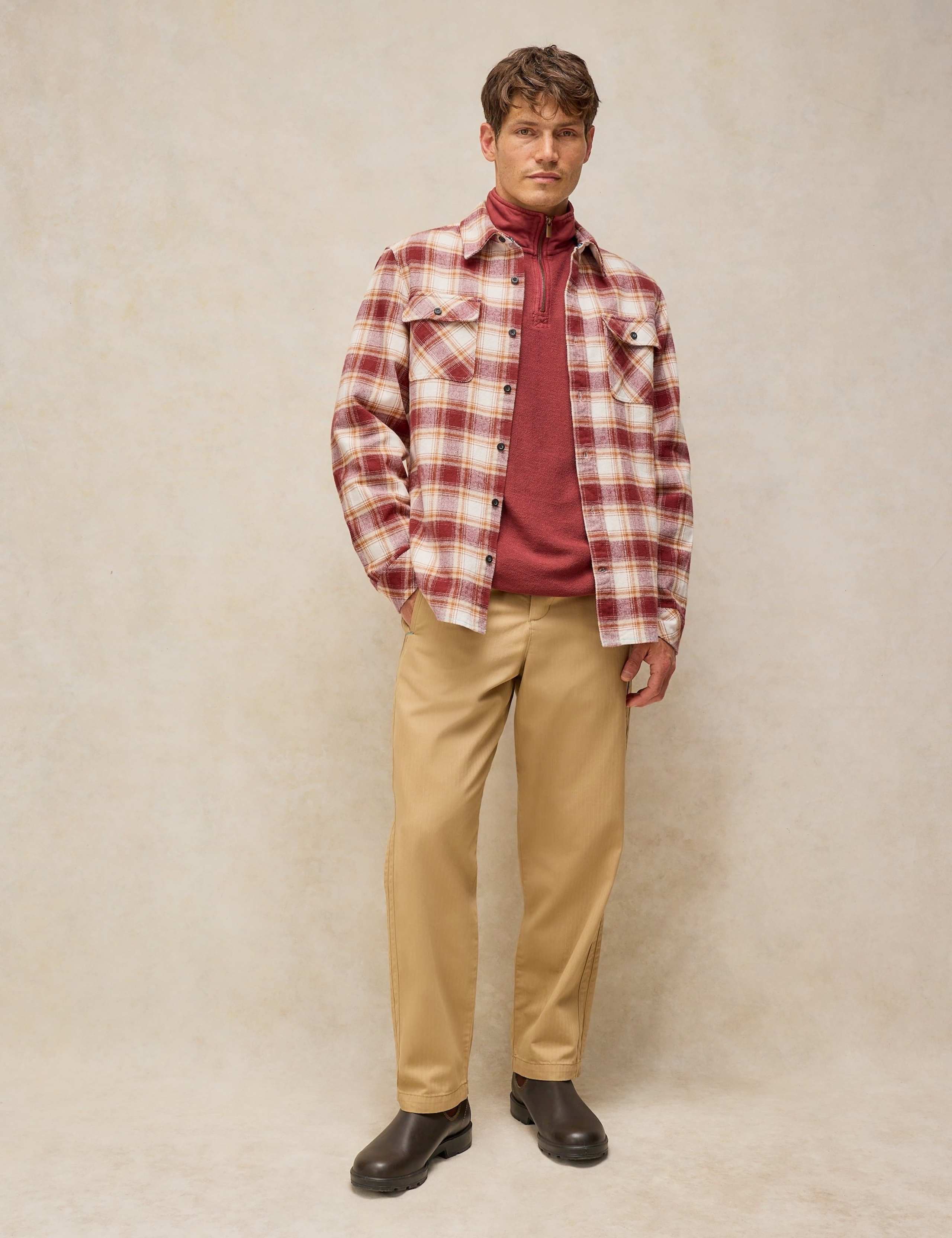 Pure Cotton Darwen Check Shirt 3 of 6