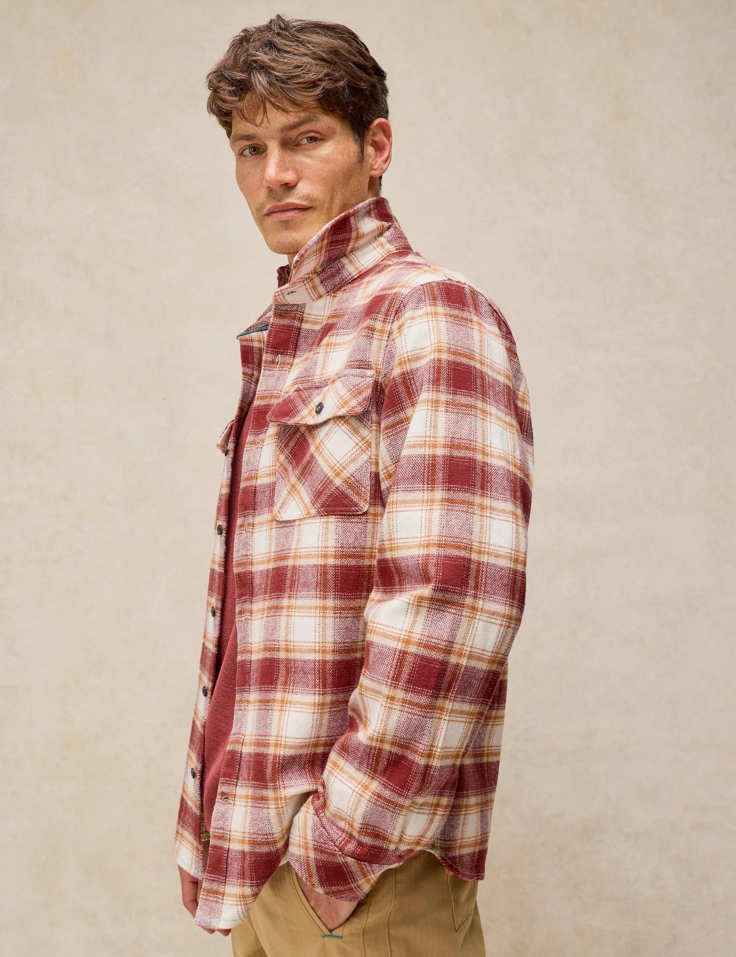 Pure Cotton Darwen Check Shirt 4 of 6