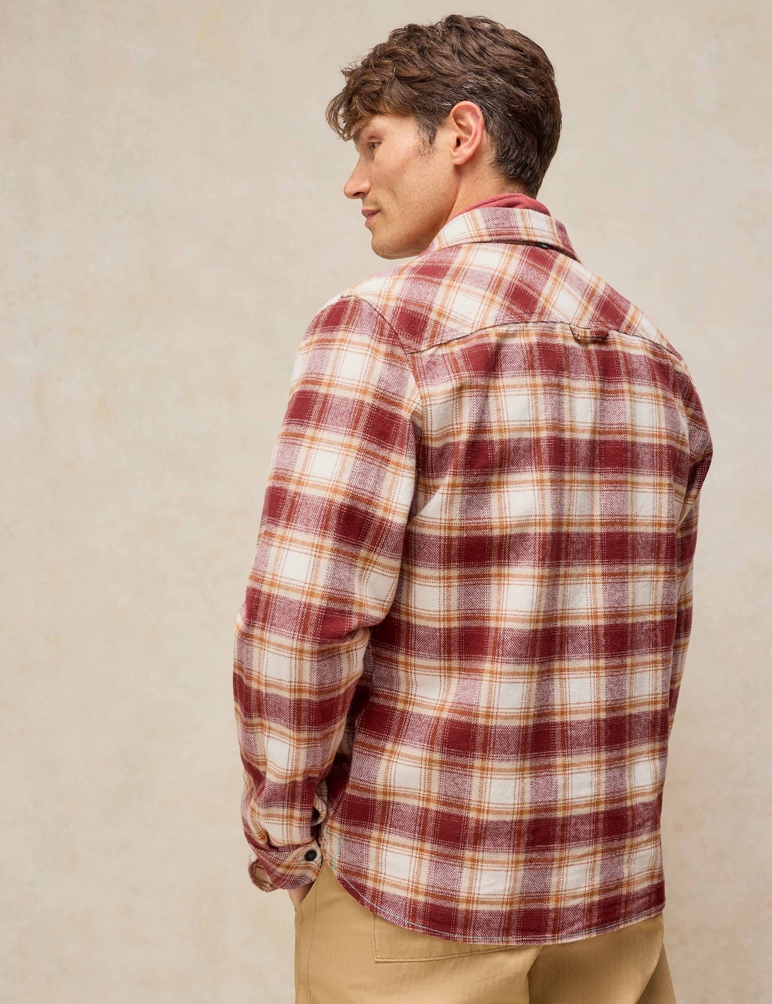 Pure Cotton Darwen Check Shirt 5 of 6