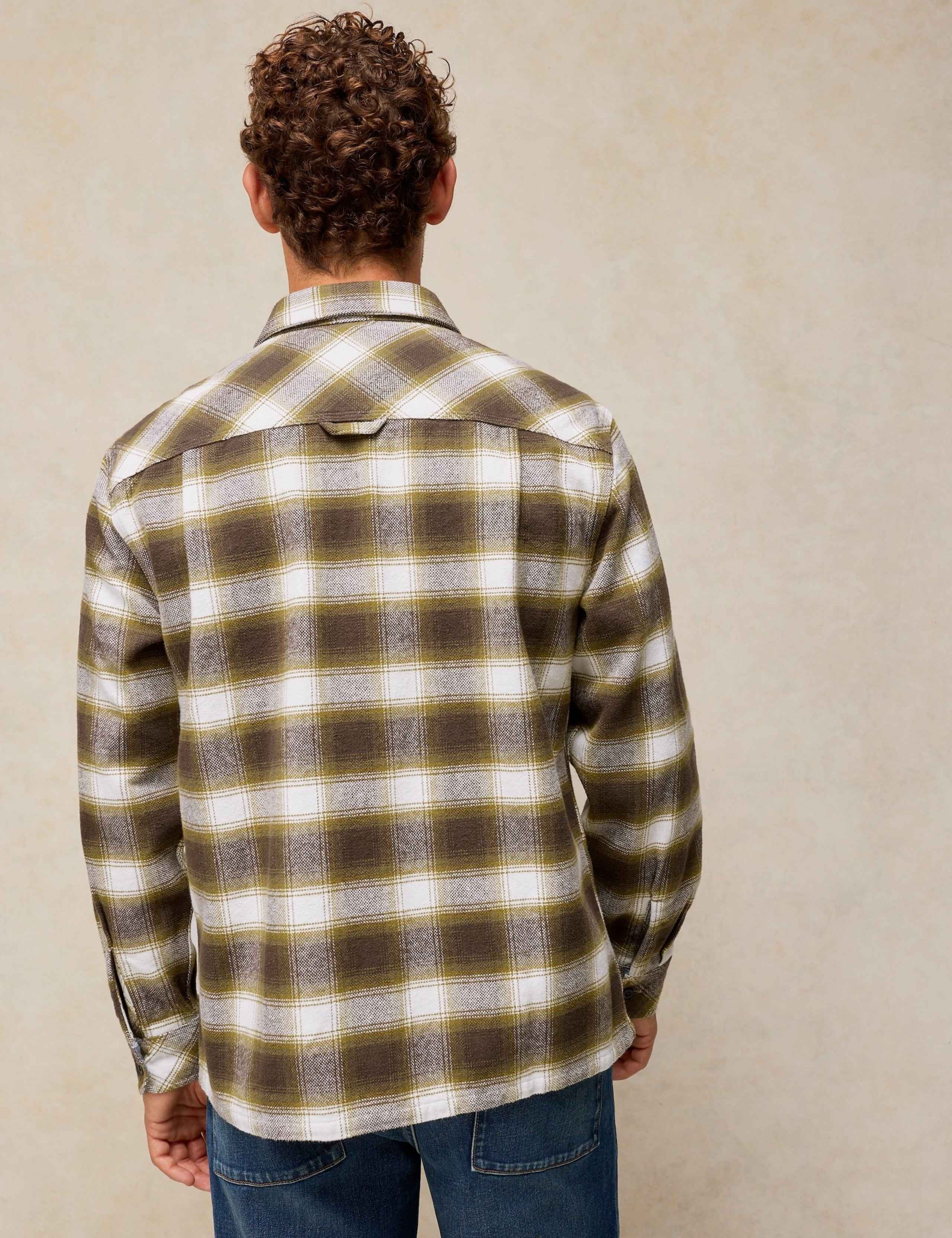 Pure Cotton Darwen Check Shirt 5 of 6
