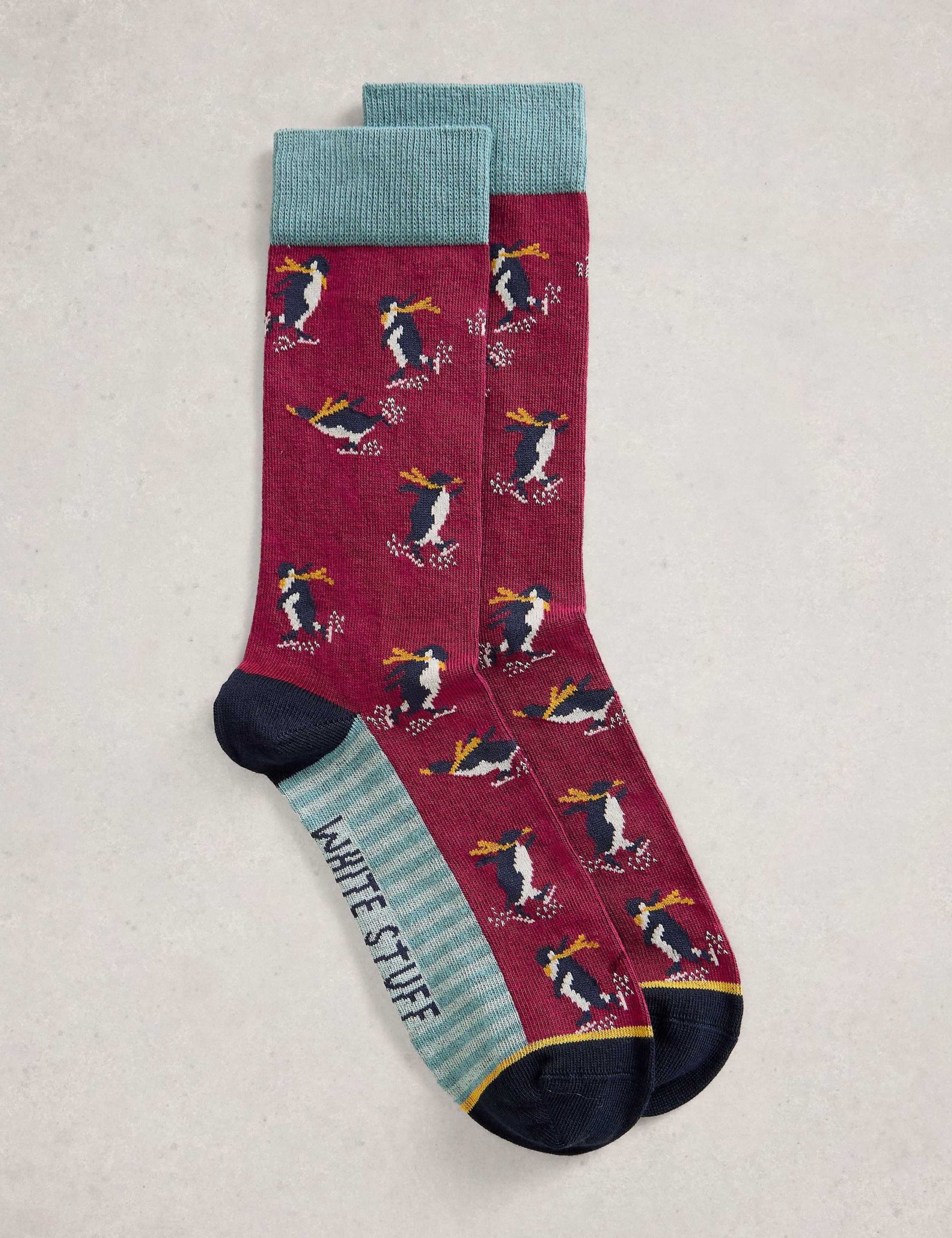Cotton Rich Novelty Socks 2 of 3