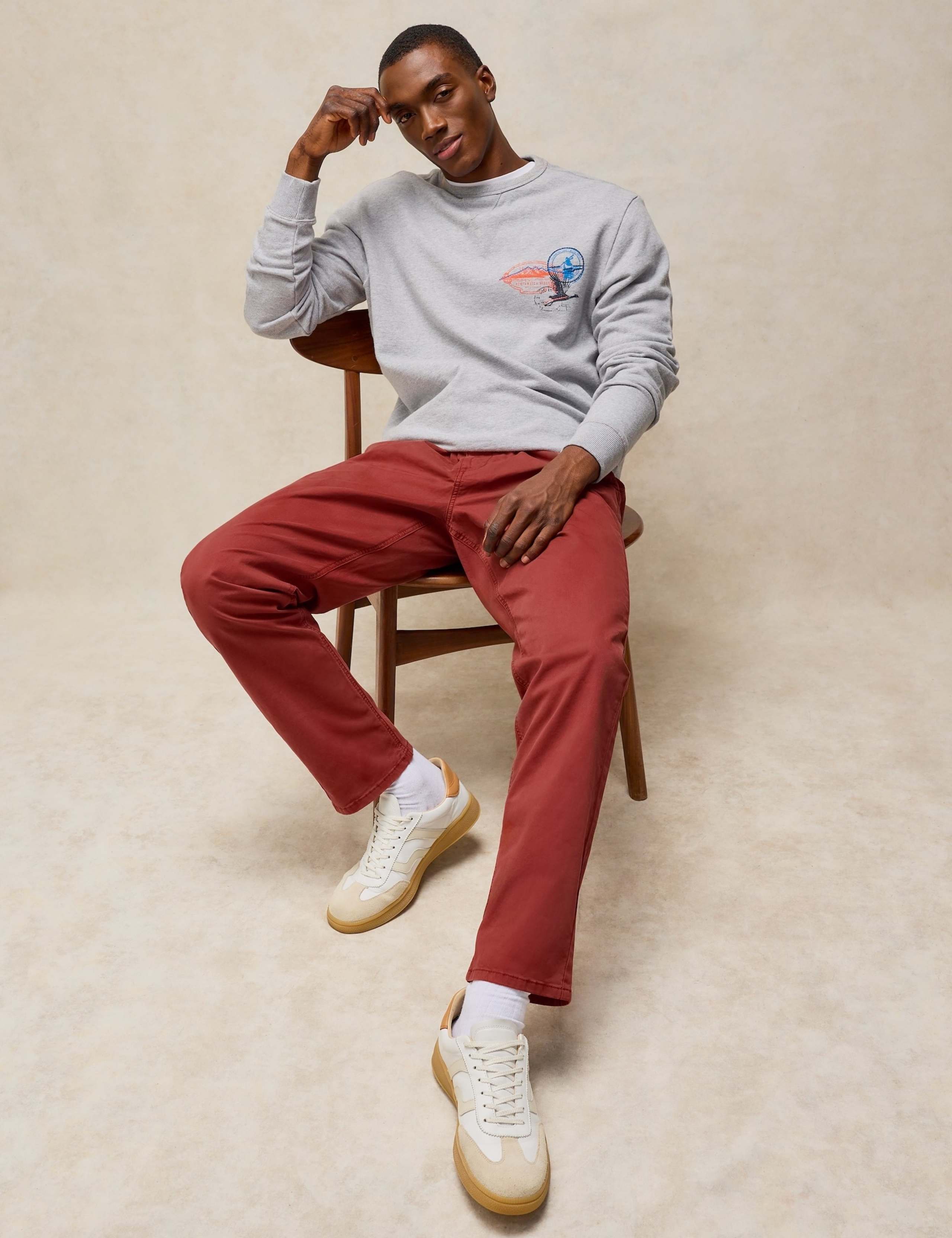 Regular Fit Cotton Chinos 4 of 6