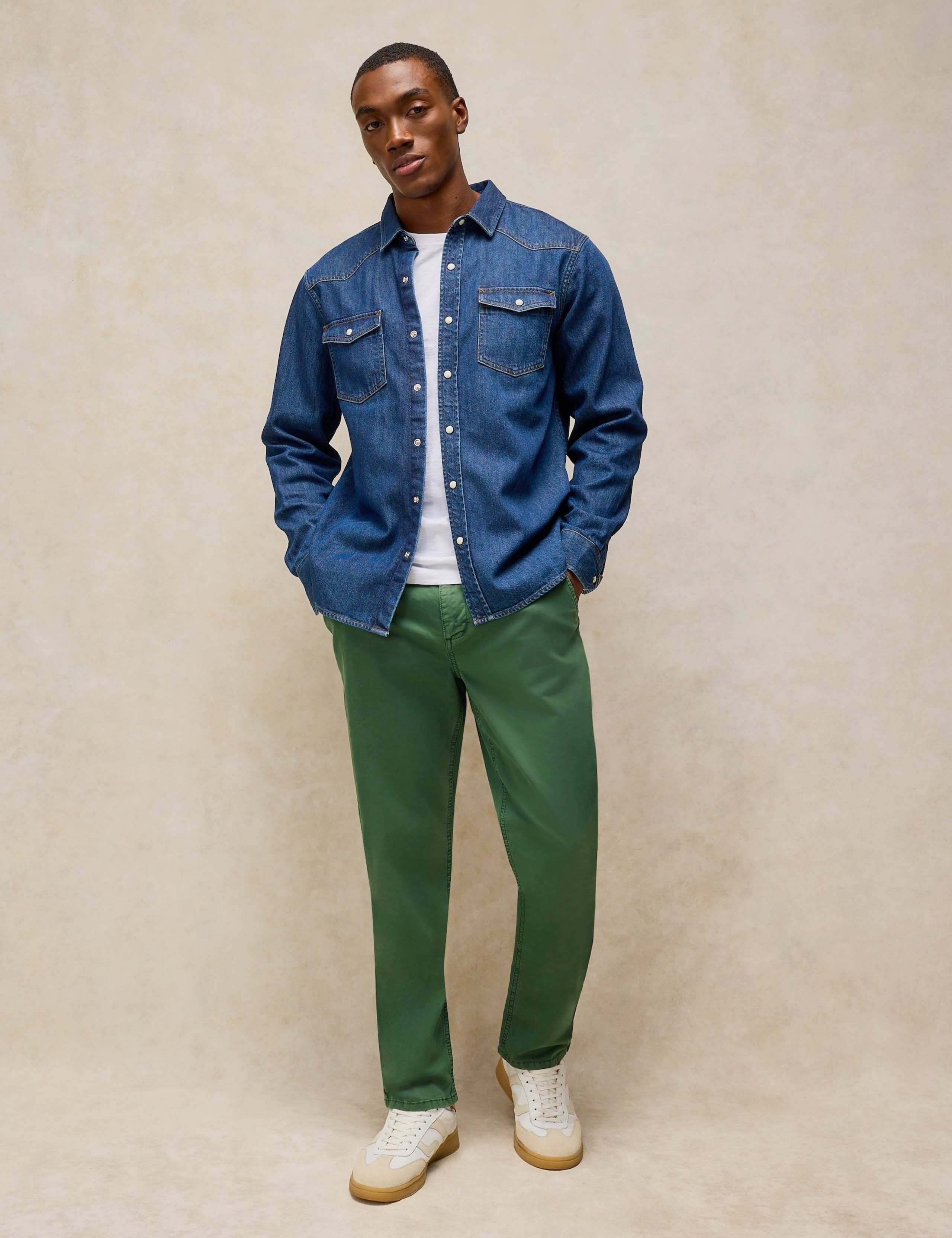 Regular Fit Cotton Chinos 3 of 6