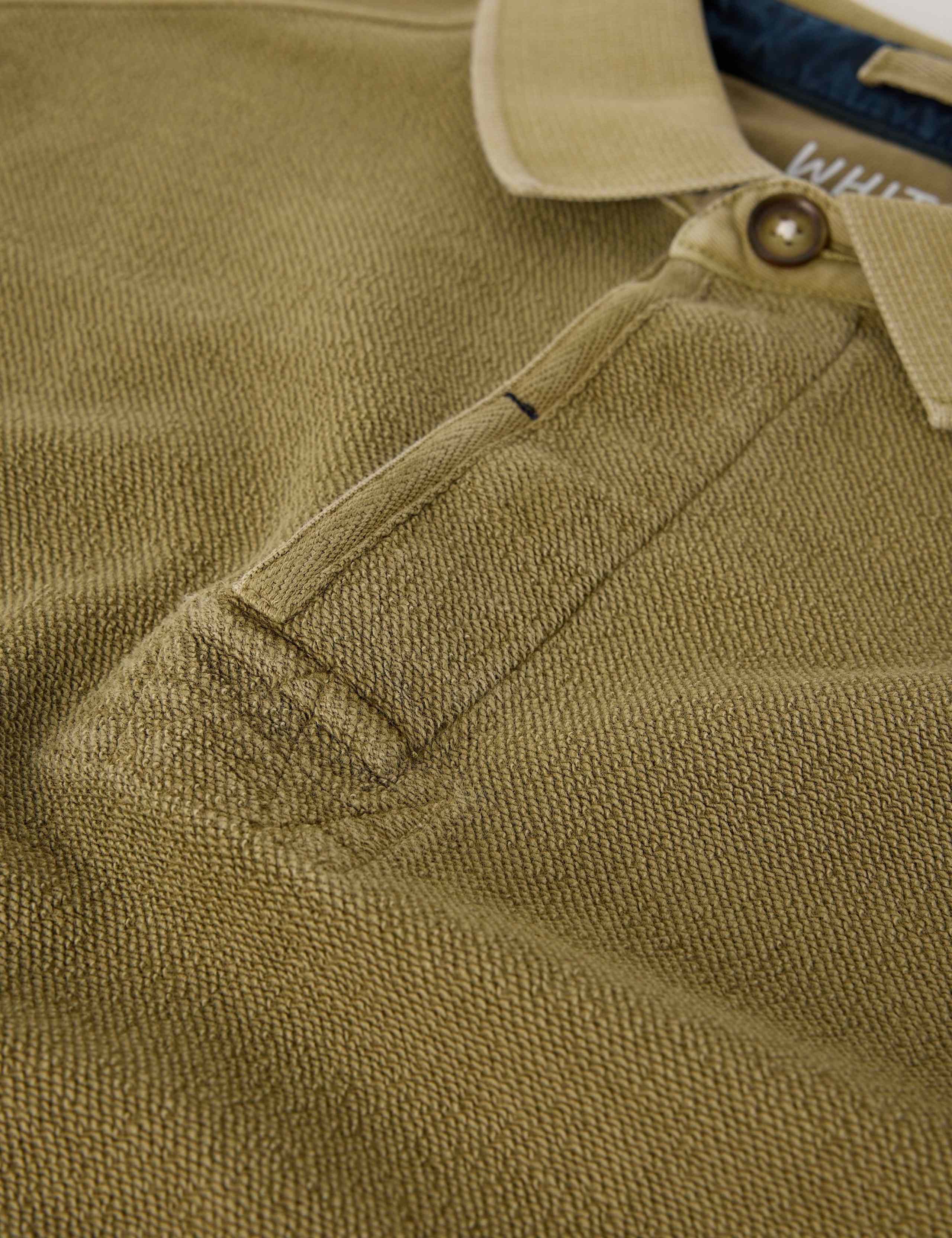 Cotton Collared Long Sleeve Sweatshirt 6 of 6
