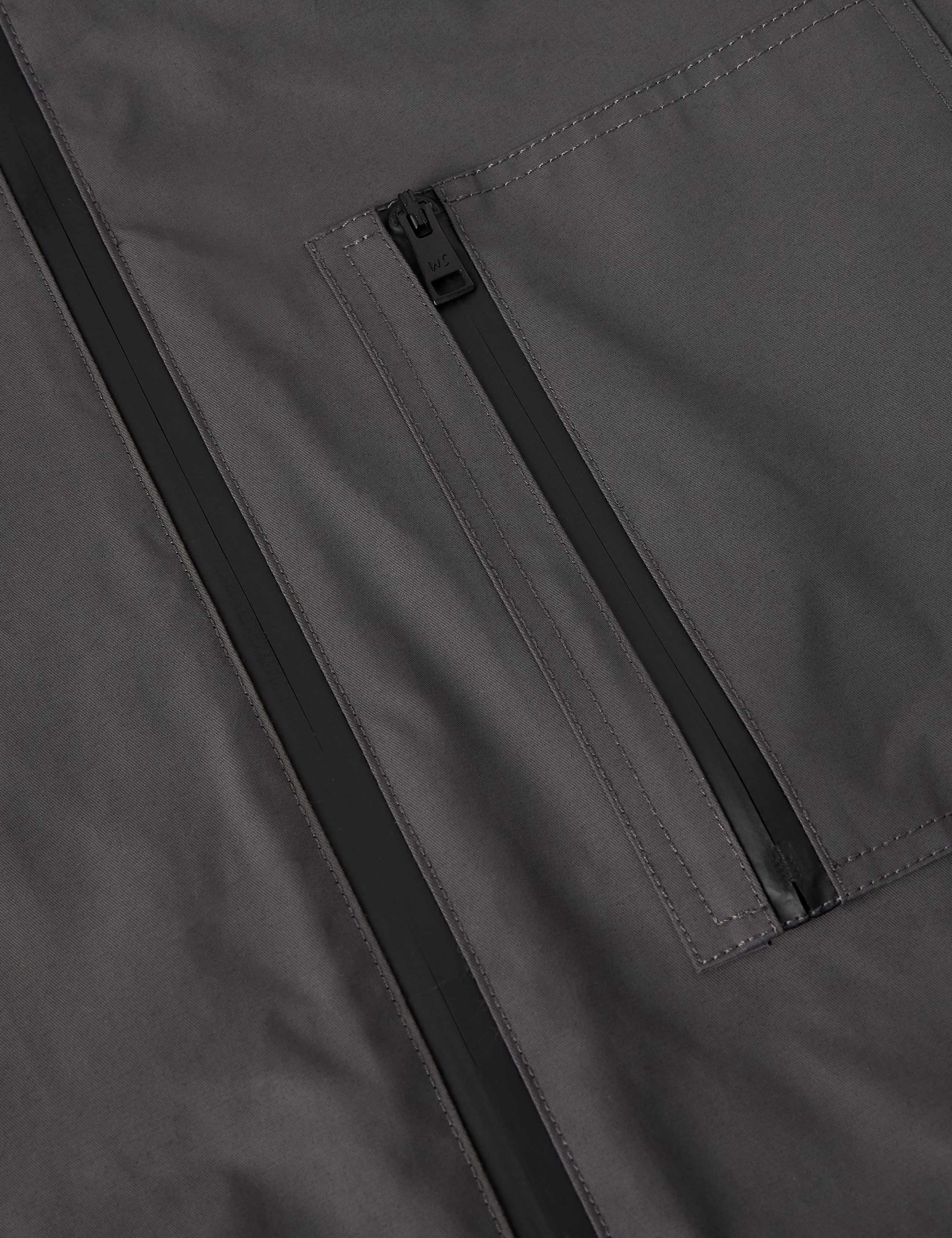 Cotton Rich Zip Up Waterproof Hooded Jacket 7 of 7