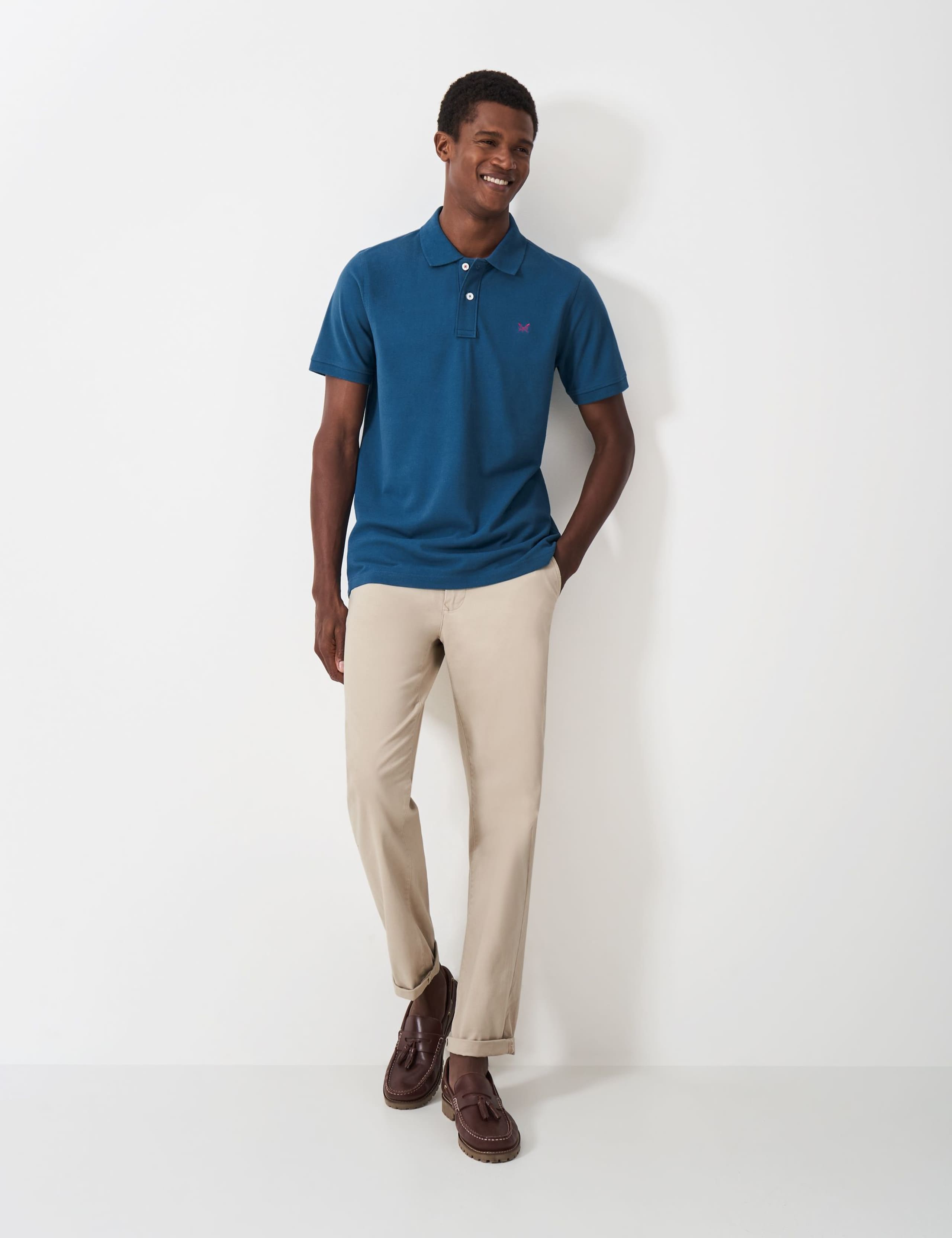 Pure Cotton Pique Polo Shirt 3 of 5