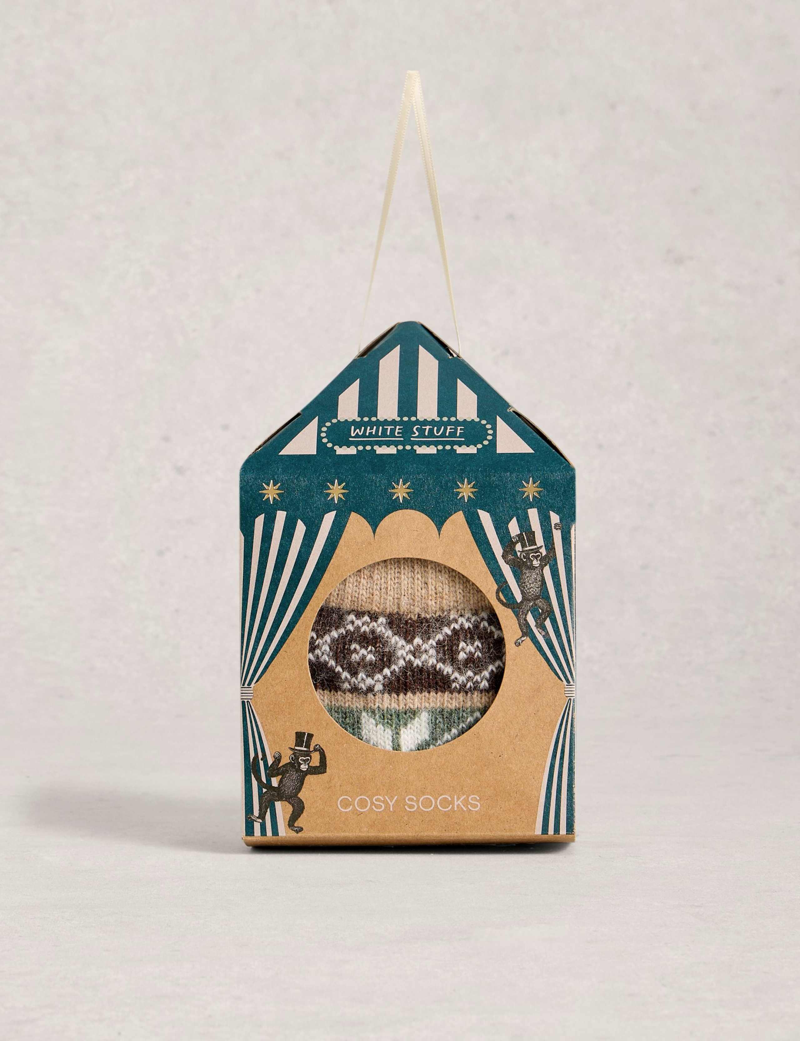 Fox Novelty Wool Rich Socks 1 of 4