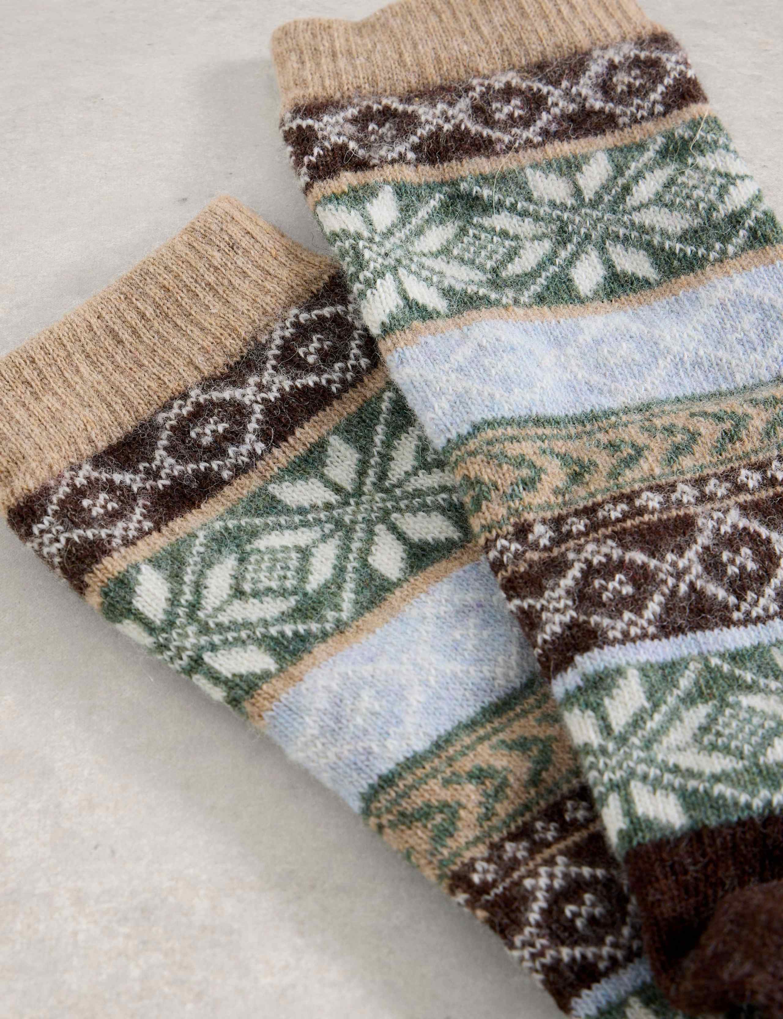Fox Novelty Wool Rich Socks 3 of 4