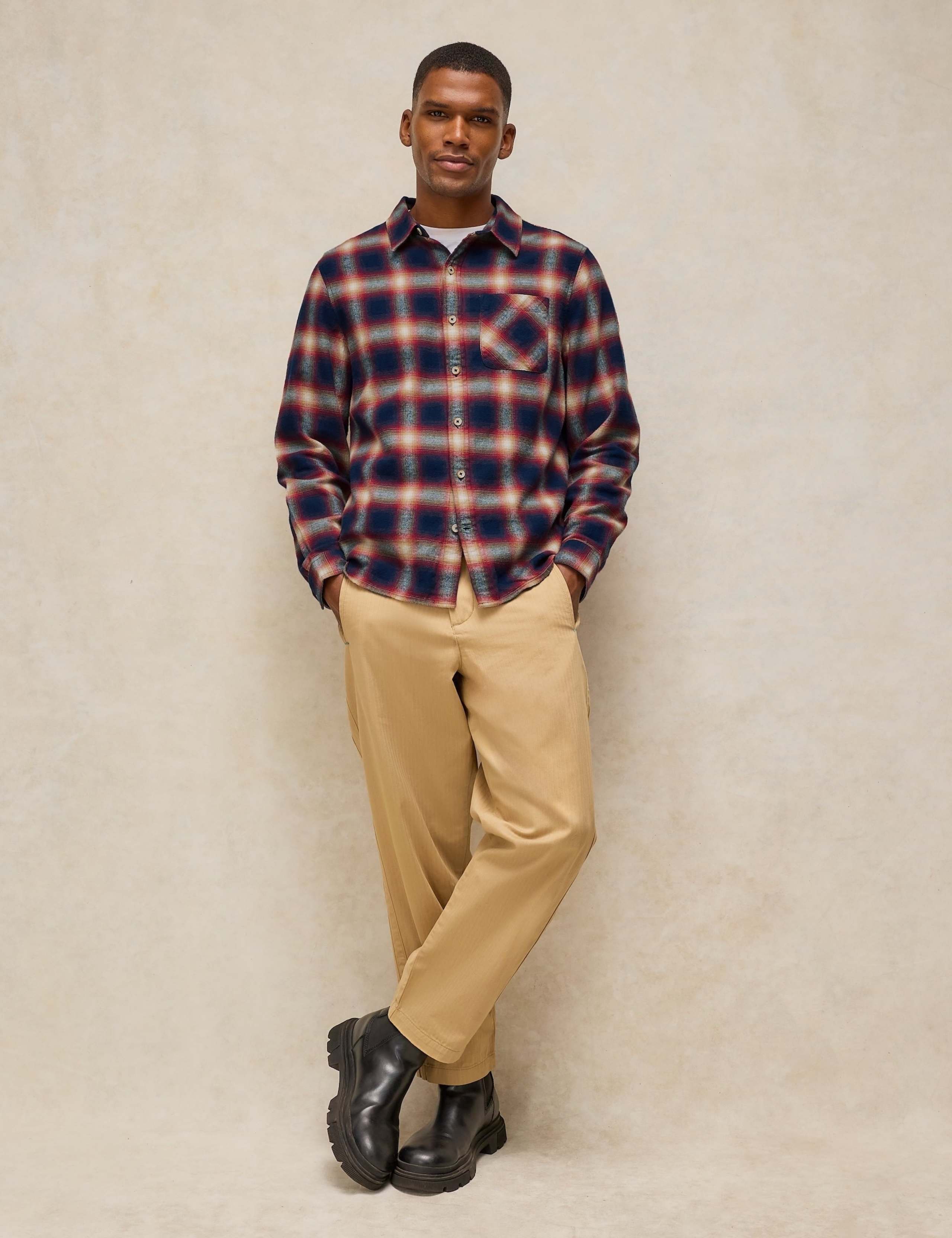 Checked Cotton Shirt 3 of 6