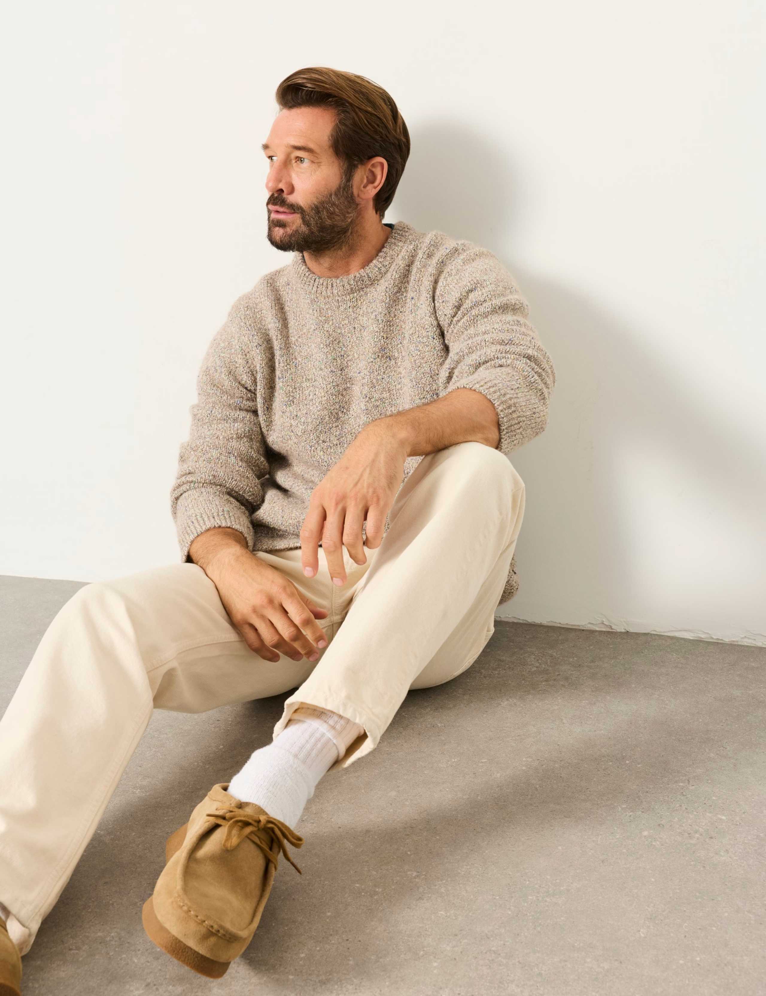 Cotton Rich Crew Neck Jumper 3 of 6