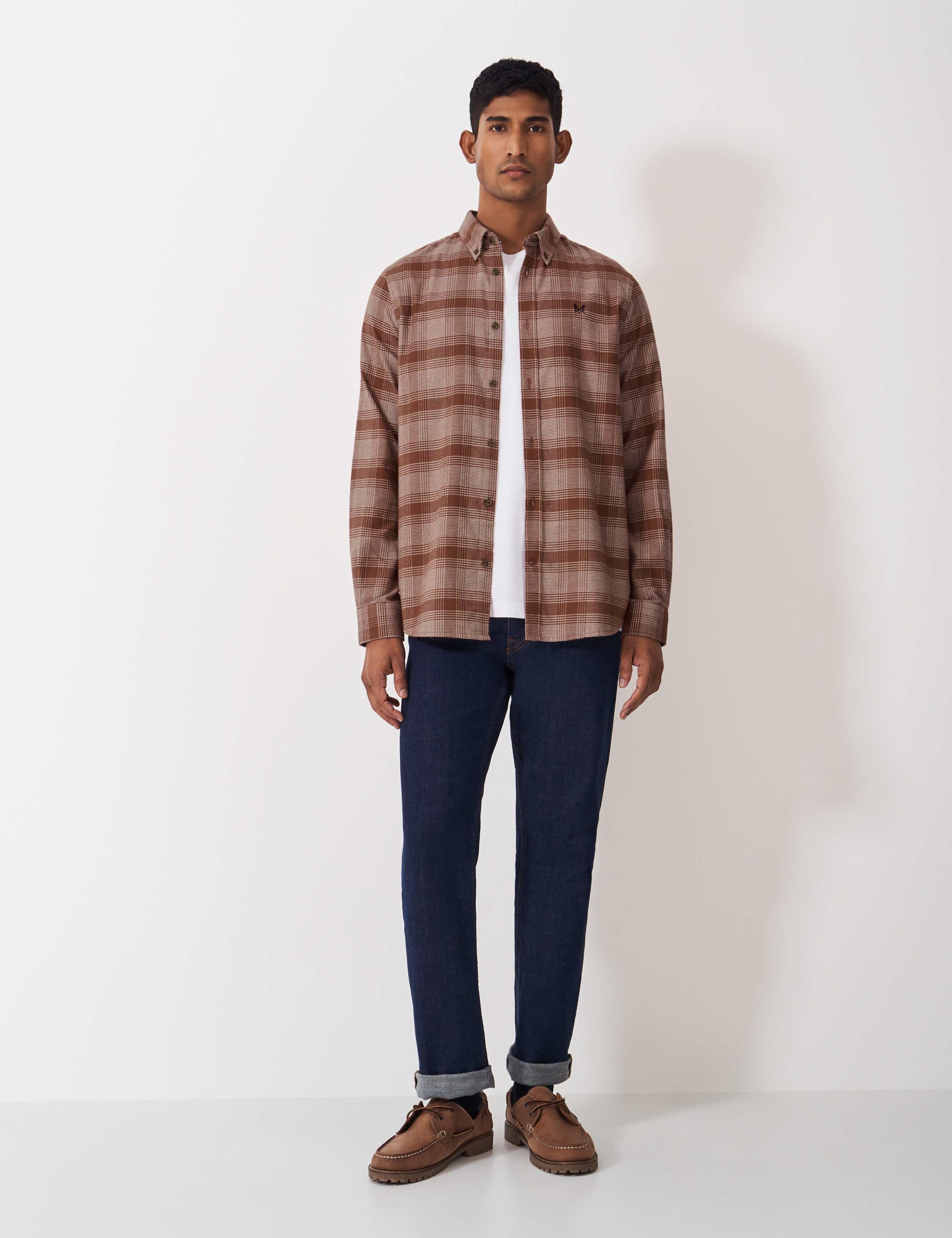 Pure Cotton Check Flannel Shirt 3 of 5