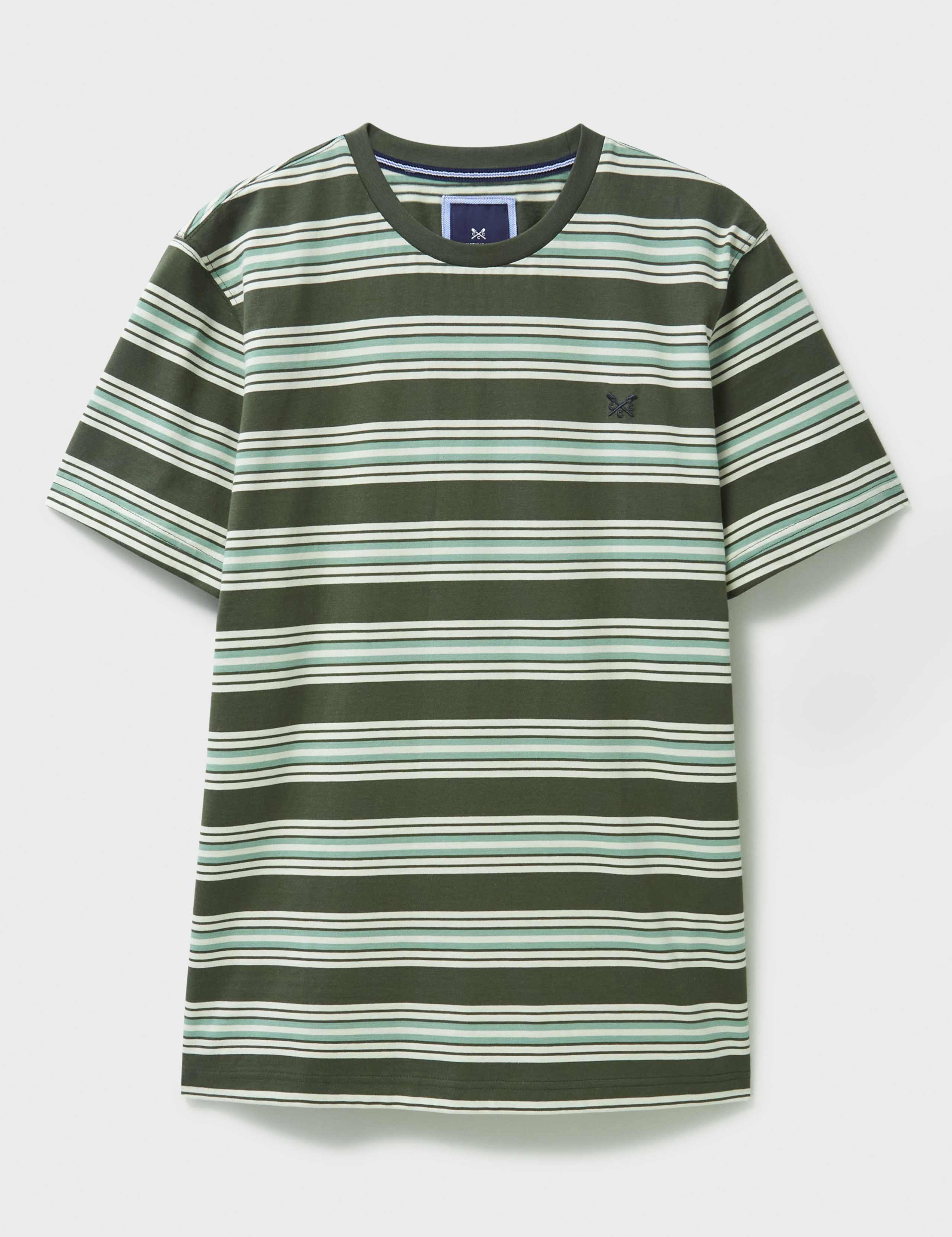 Pure Cotton Striped T-Shirt 2 of 5