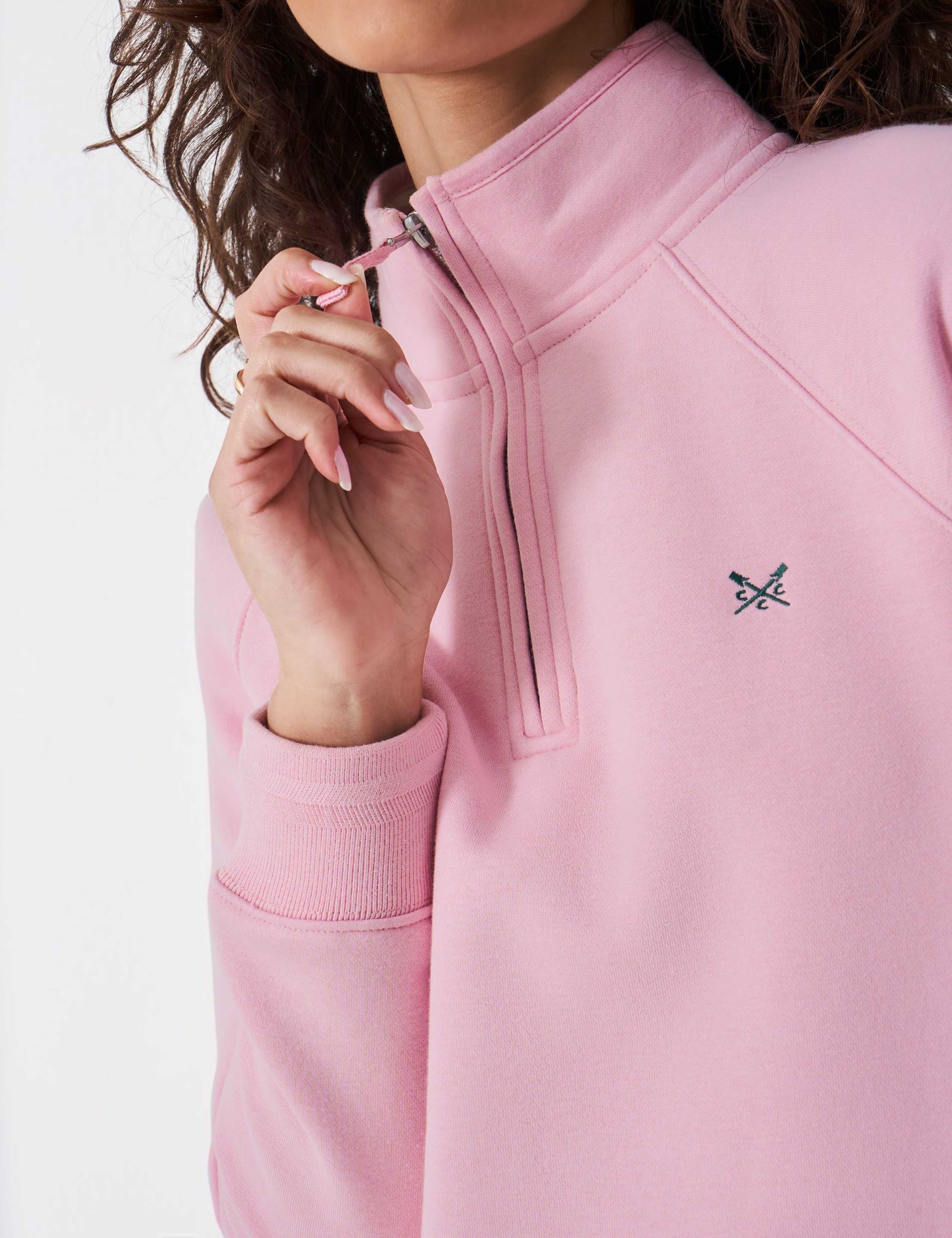 Cotton Rich Half Zip Sweatshirt 5 of 5