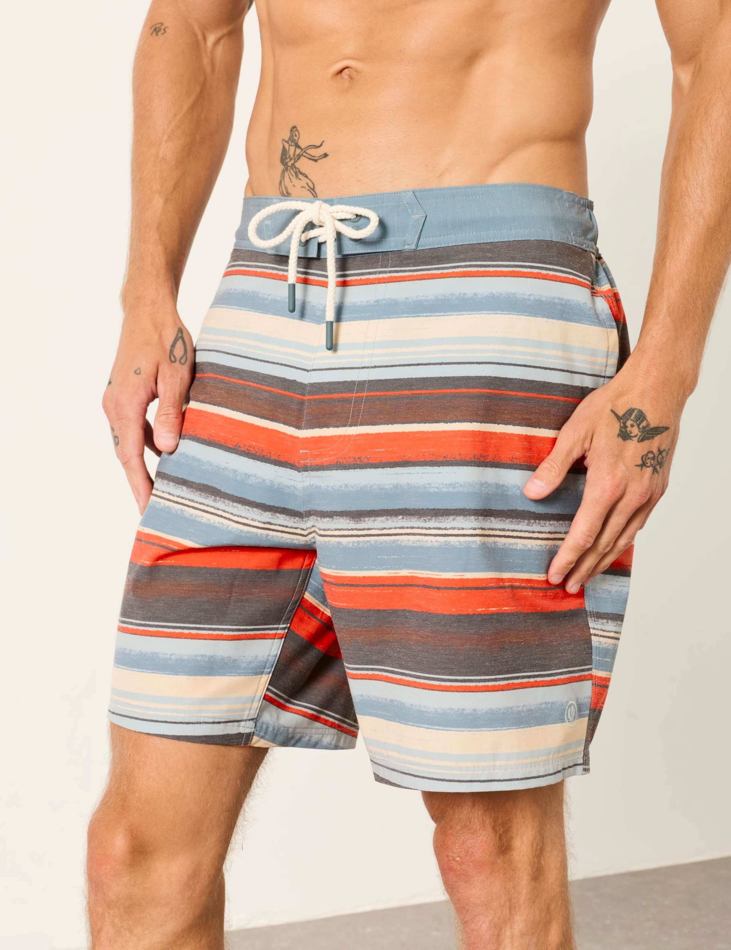 Striped Swim Shorts 1 of 5
