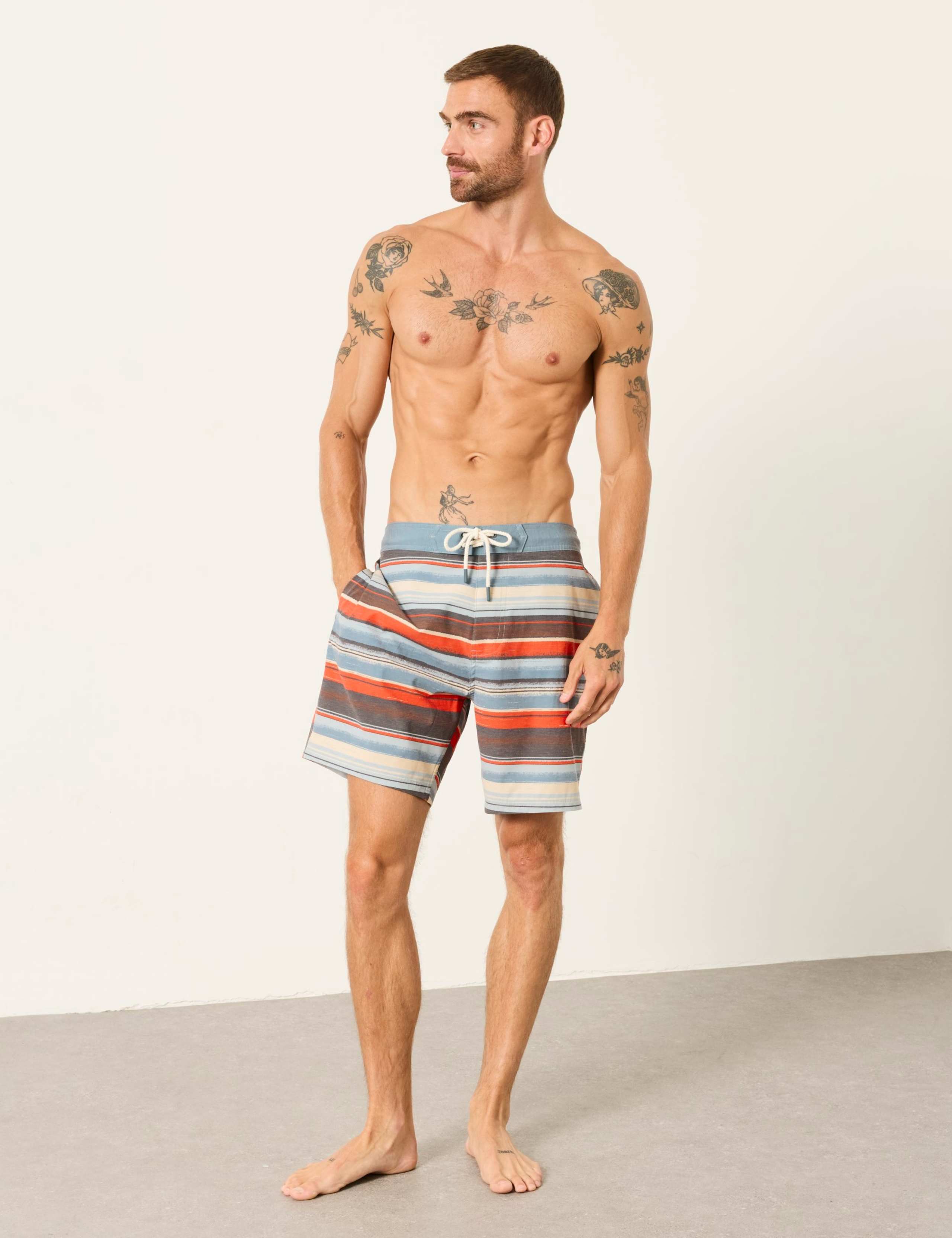 Striped Swim Shorts 3 of 5
