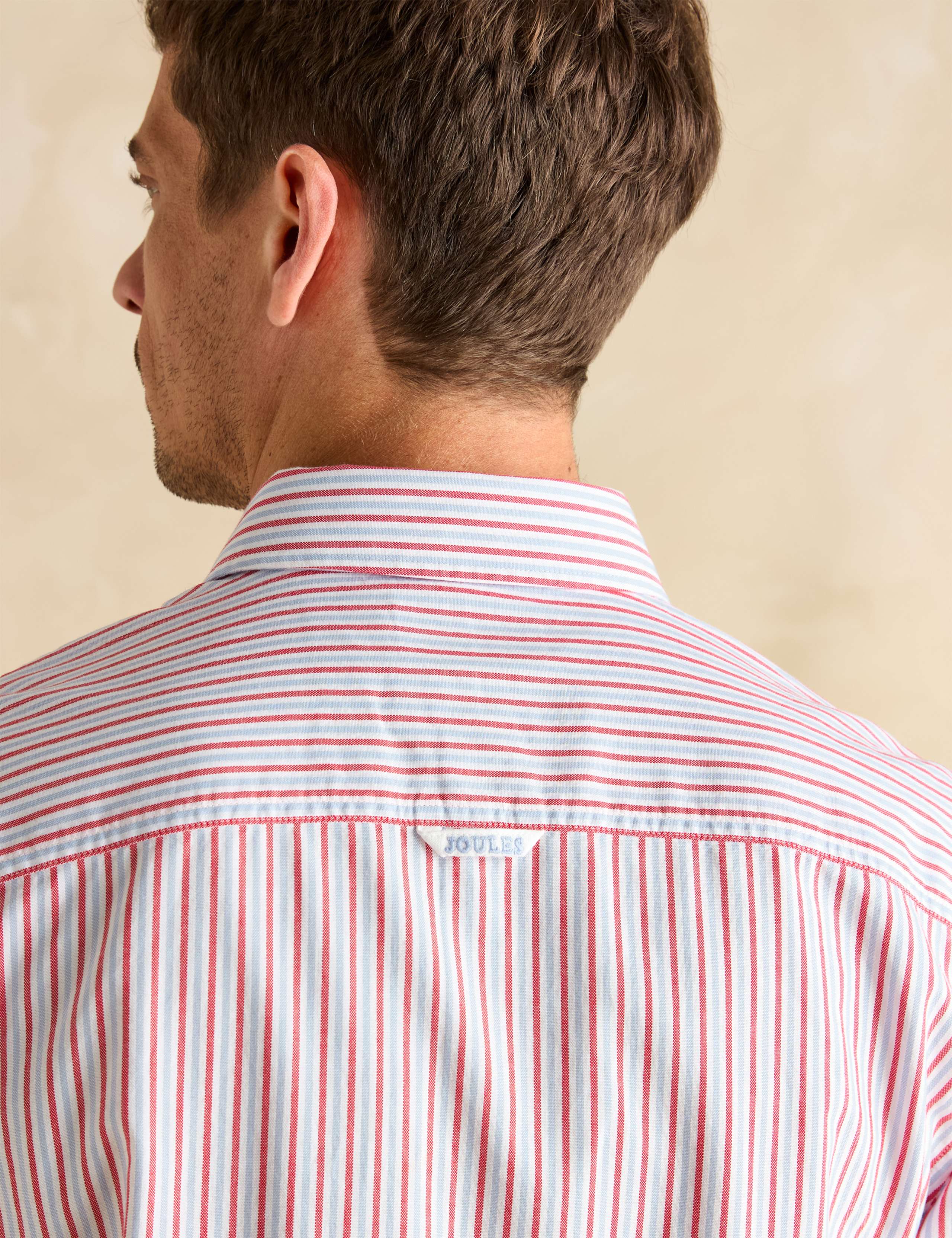 Lightweight Pure Cotton Striped Oxford Shirt 7 of 7