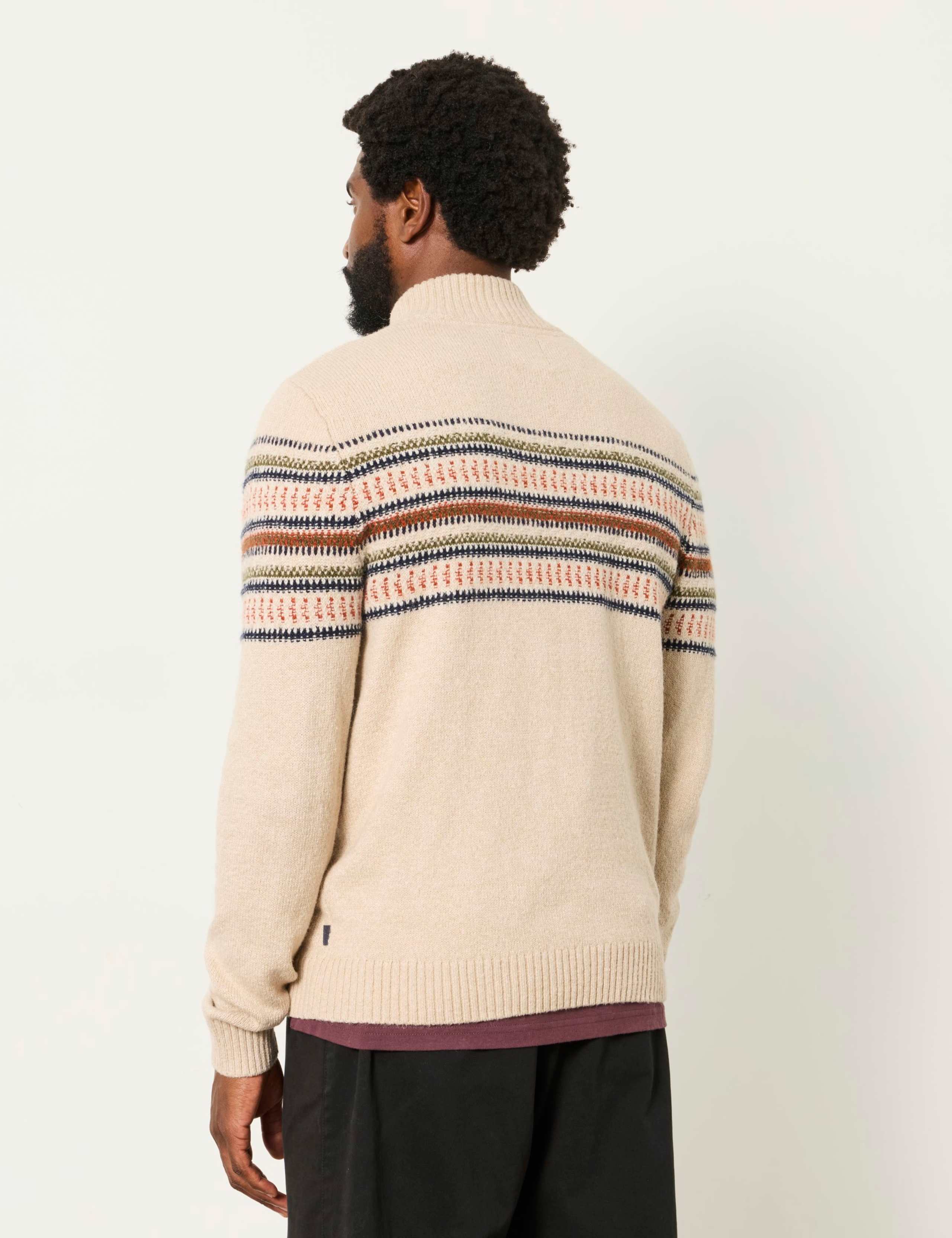 Cotton Rich Half Zip Jumper 6 of 6